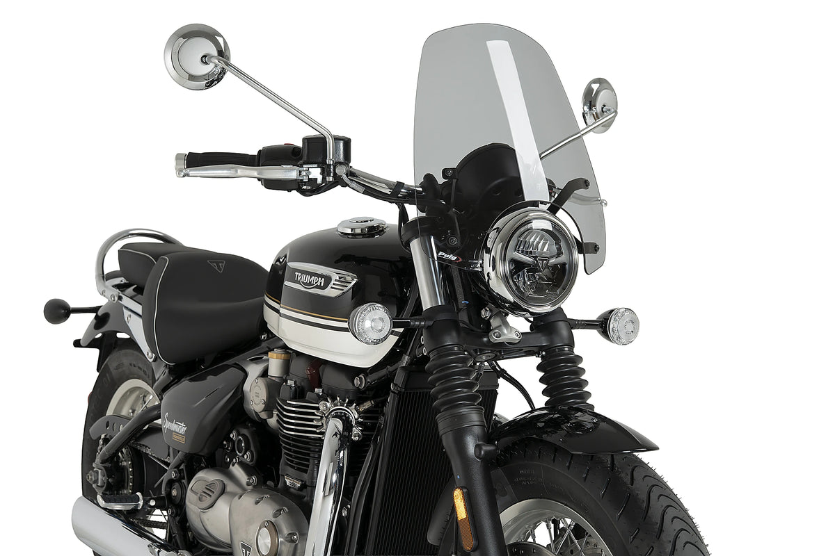 Puig Touring Screen | Light Smoke | Triumph Bonneville Speedmaster