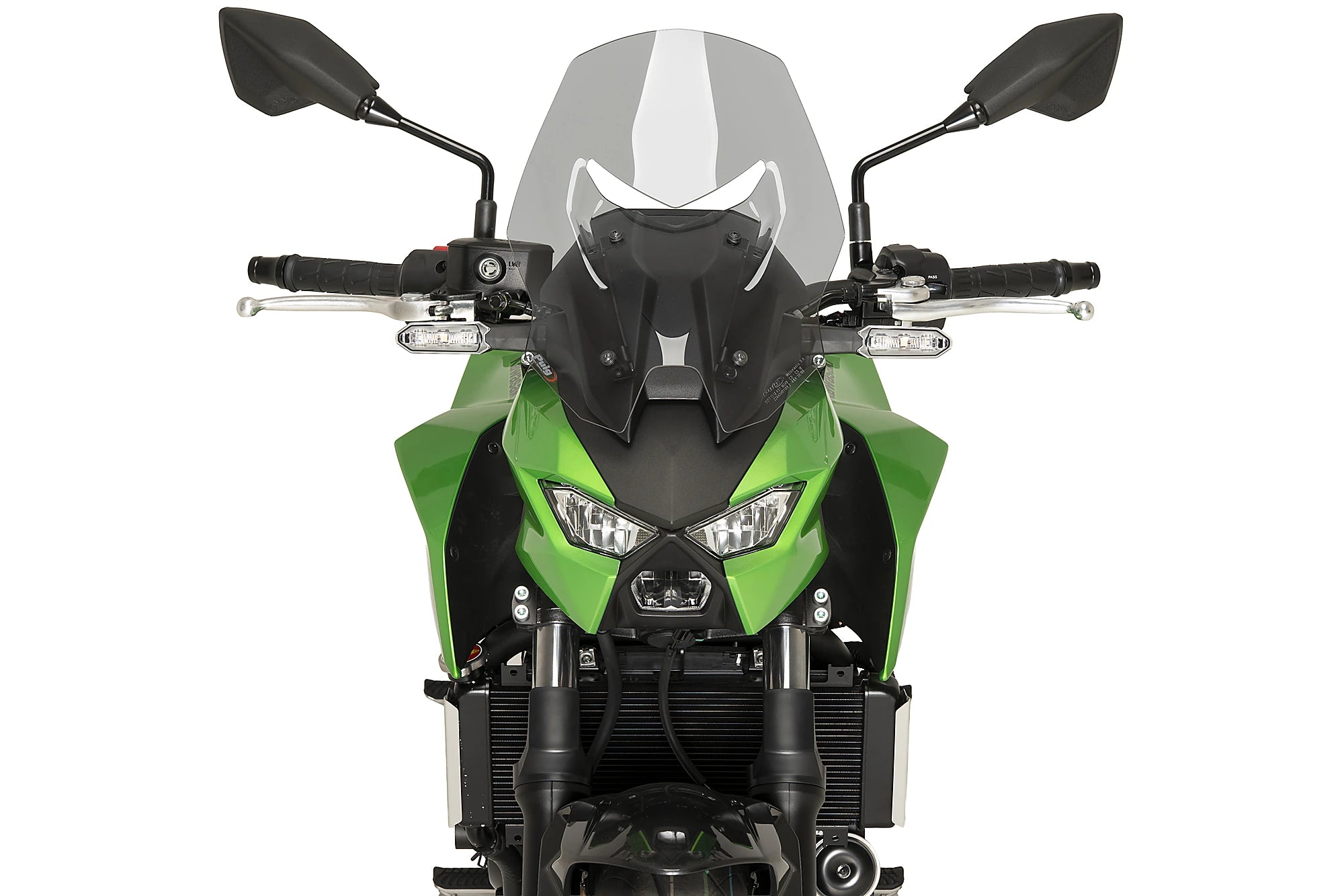 Puig Touring Screen | Light Smoke | Kawasaki Z650 S 2026>Current -   Pyramid Motorcycle Accessories