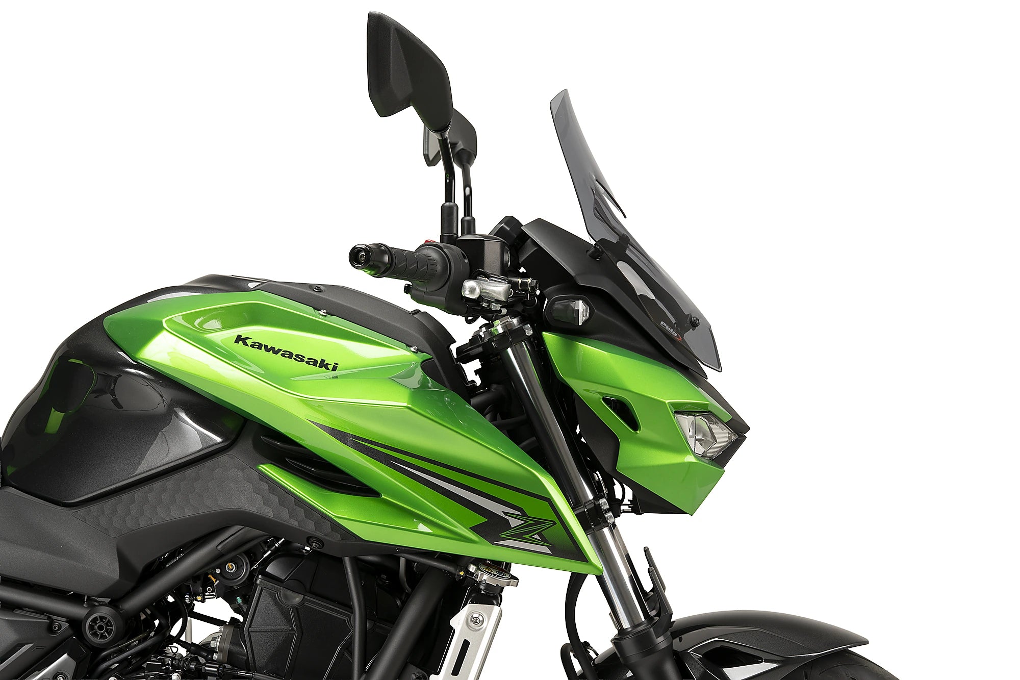 Puig Touring Screen | Light Smoke | Kawasaki Z650 S 2026>Current -   Pyramid Motorcycle Accessories