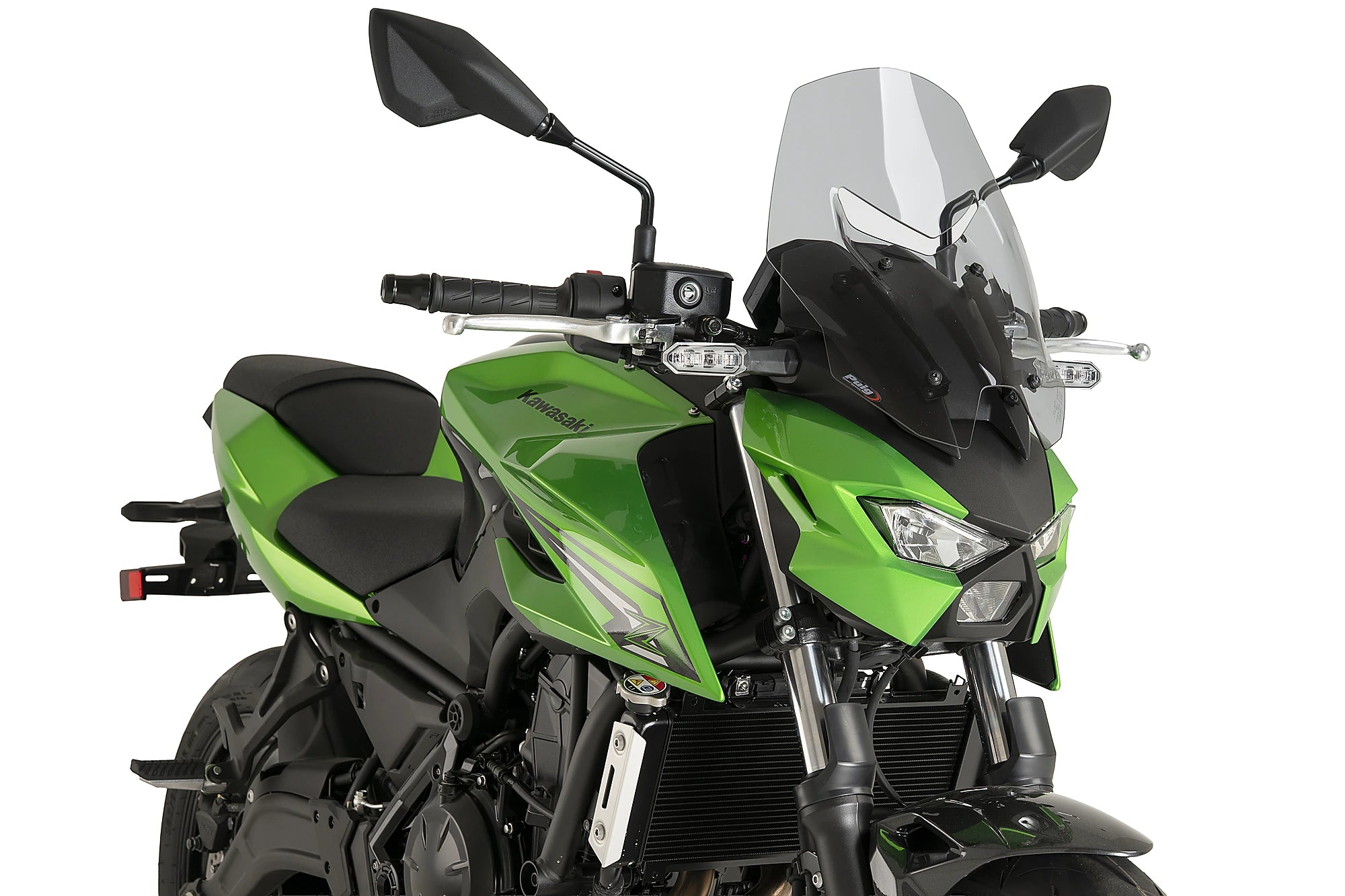 Puig Touring Screen | Light Smoke | Kawasaki Z650 S 2026>Current -   Pyramid Motorcycle Accessories