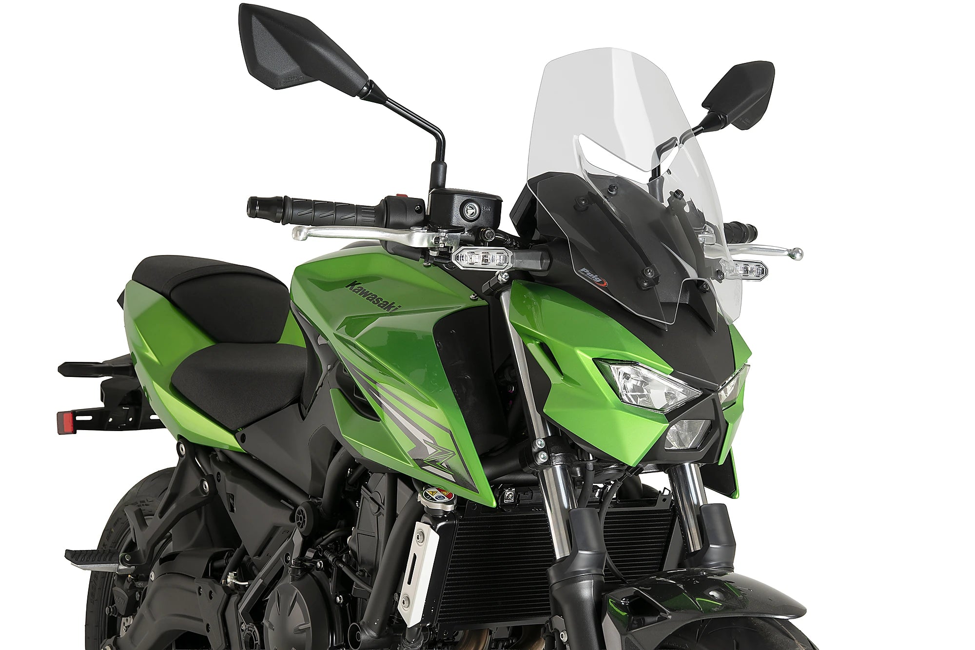 Puig Touring Screen | Clear | Kawasaki Z650 S 2026>Current -   Pyramid Motorcycle Accessories