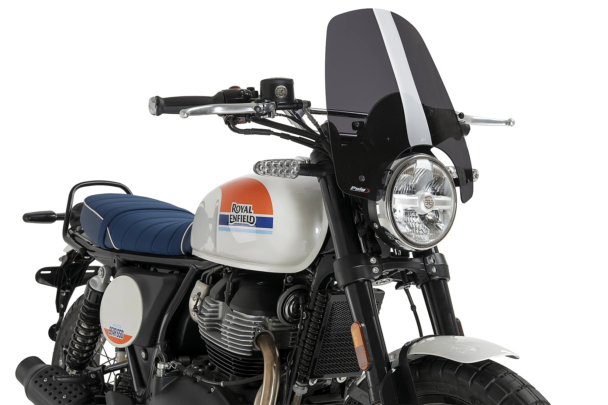 Puig Touring Screen | Dark Smoke | Royal Enfield Bear 650 2025>Current
