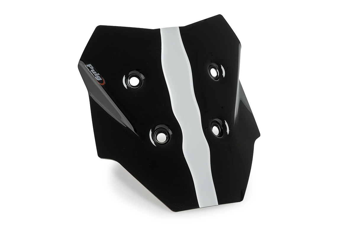 Puig Sport Screen | Black (Opaque) | Kawasaki KLE 500/SE