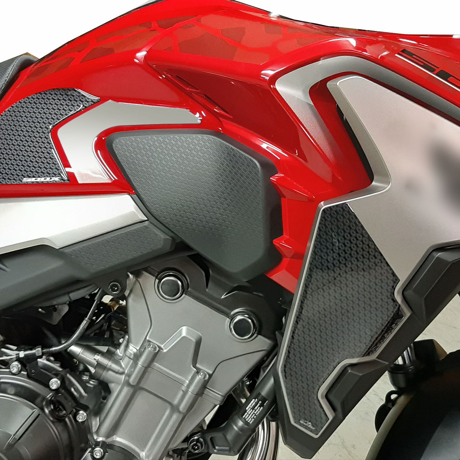 Resin Bike 3D Motorcycle Stickers - Tank Sides | Honda CB 500 X 2019>2020 RB-B9569I24 -   Pyramid Motorcycle Accessories