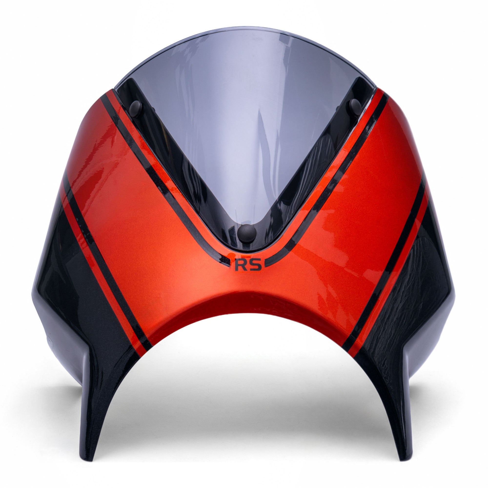Pyramid Fly Screen | Metallic Spark Black/Orange | Kawasaki Z 900 RS SE 2026>Current -   Pyramid Motorcycle Accessories