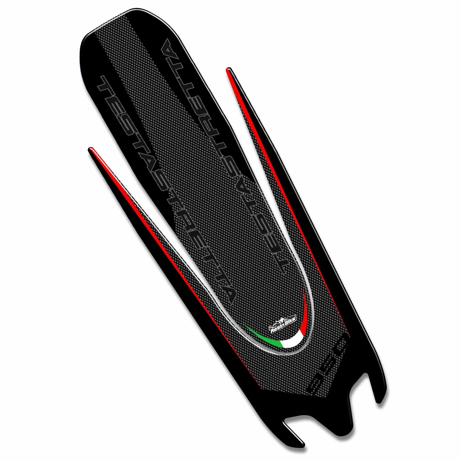 Resin Bike 3D Motorcycle Stickers - Front Fender | Ducati Panigale/Multistrada 950/950 S 2018>2021 -   Pyramid Motorcycle Accessories