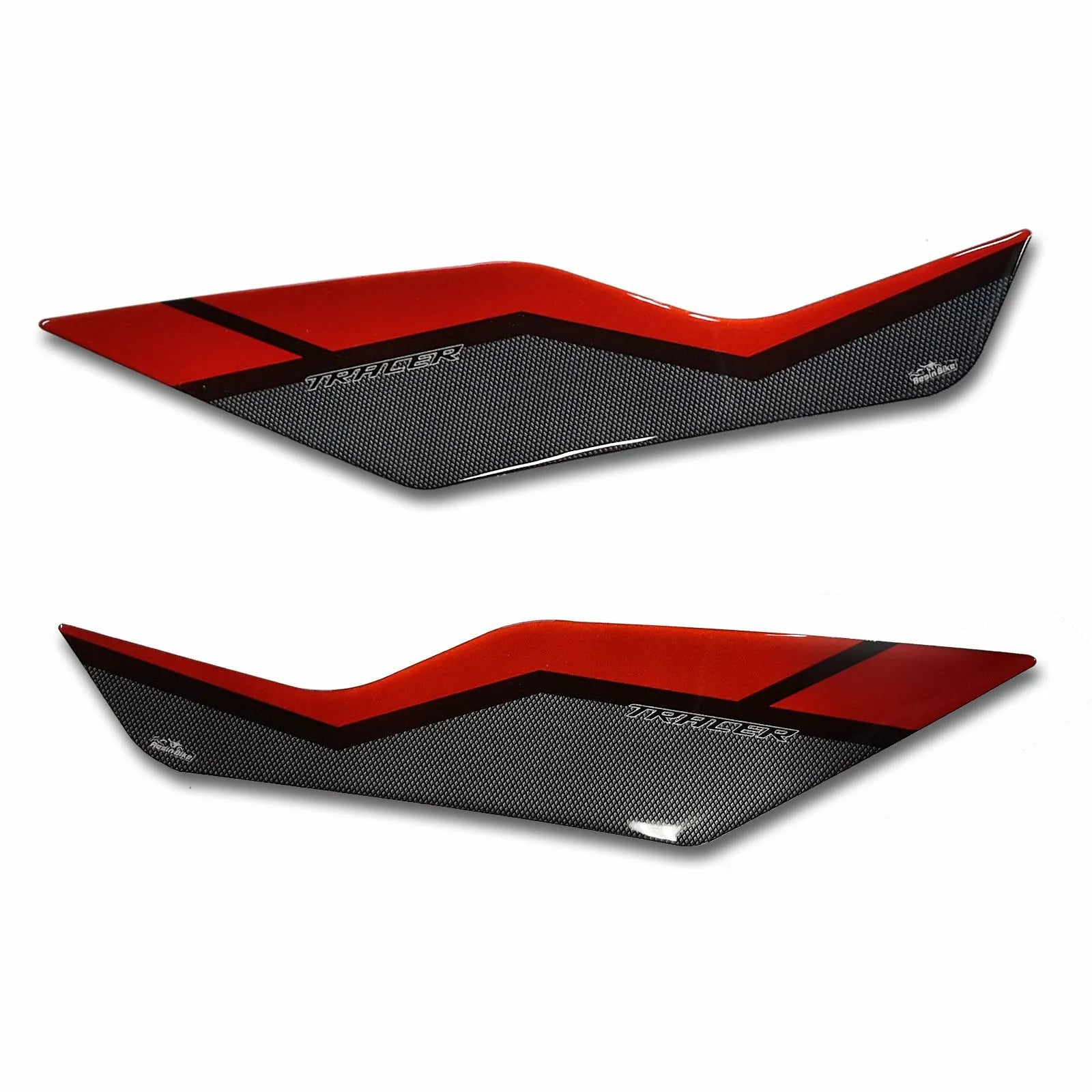 Resin Bike 3D Motorcycle Stickers - Tank Sides | Yamaha Tracer 900 2018>Current -   Pyramid Motorcycle Accessories