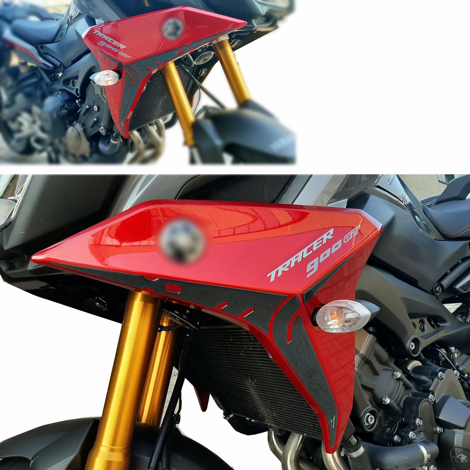 Resin Bike 3D Motorcycle Stickers - Side Panels | Yamaha Tracer 900 2018>2020 -   Pyramid Motorcycle Accessories