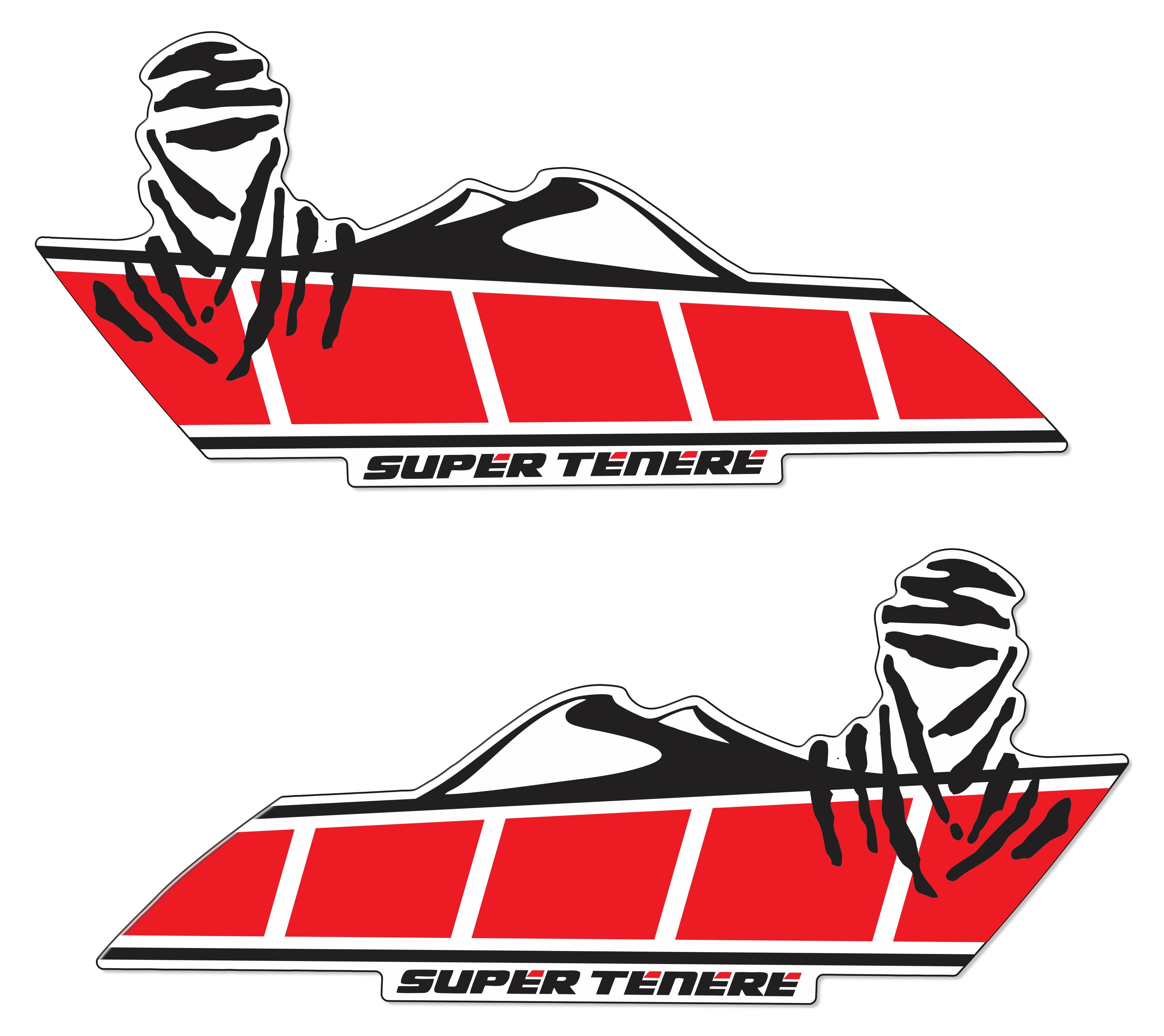 Resin Bike 3D Motorcycle Stickers - Super Tenere | Yamaha XT 1200 Z Super Tenere 2010>2020 RB-b9999997k -   Pyramid Motorcycle Accessories
