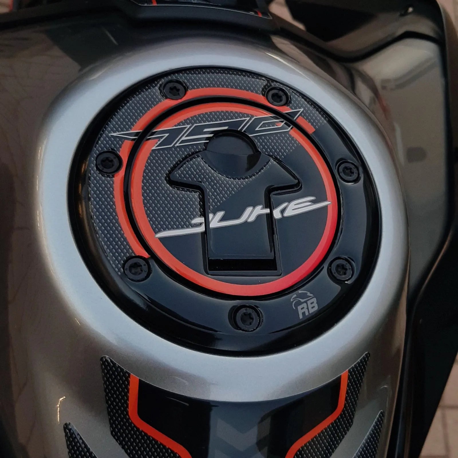 Resin Bike 3D Motorcycle Stickers - Fuel Cap | KTM 790 Duke 2018>Current -   Pyramid Motorcycle Accessories