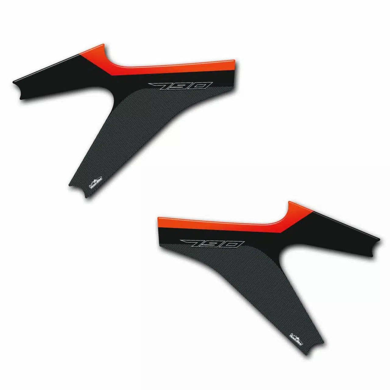 Resin Bike 3D Motorcycle Stickers - Tank Sides | KTM 790 Duke 2018>Current -   Pyramid Motorcycle Accessories