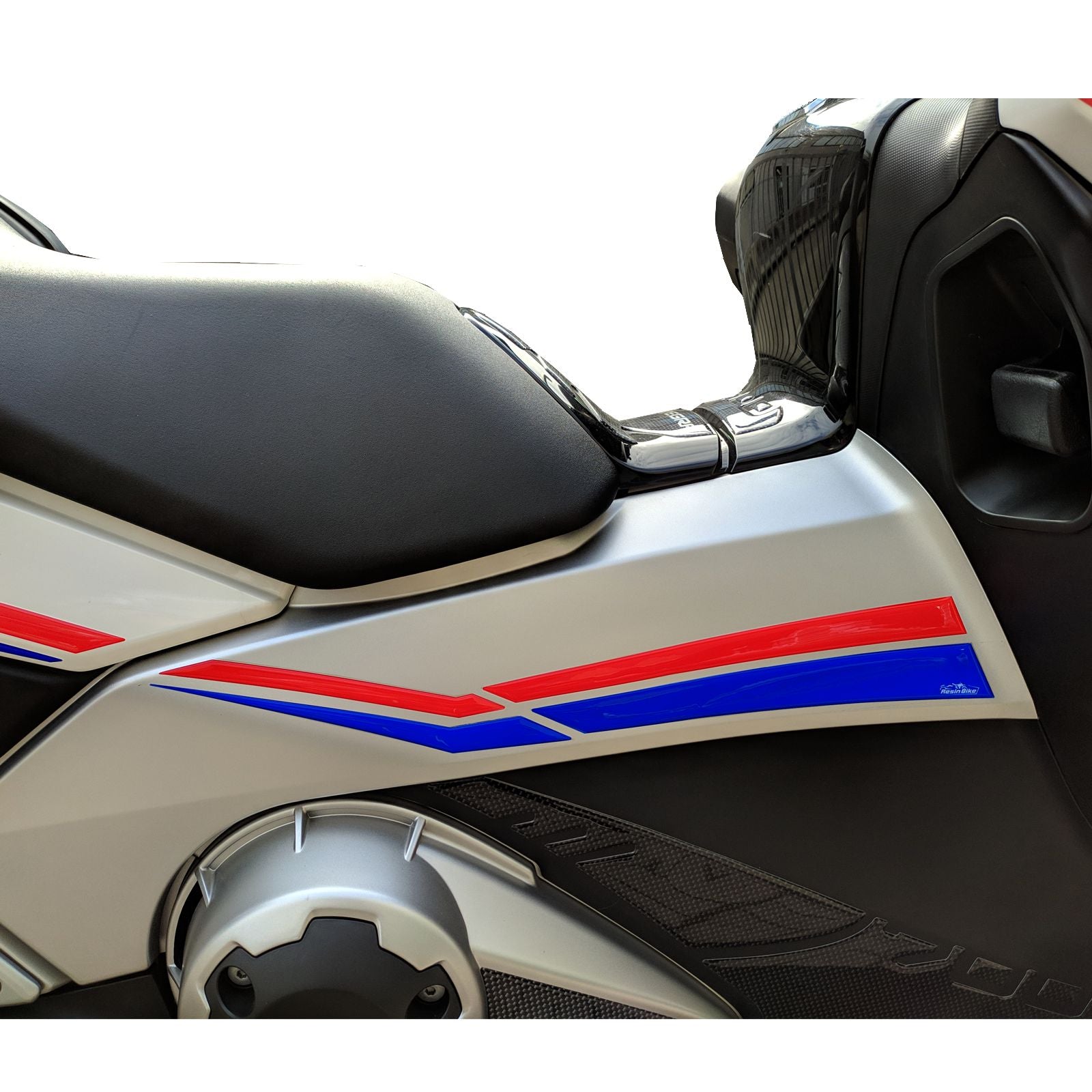 Resin Bike 3D Motorcycle Stickers - Tank Sides | Honda NC 700 D Integra 2011>2013 -   Pyramid Motorcycle Accessories