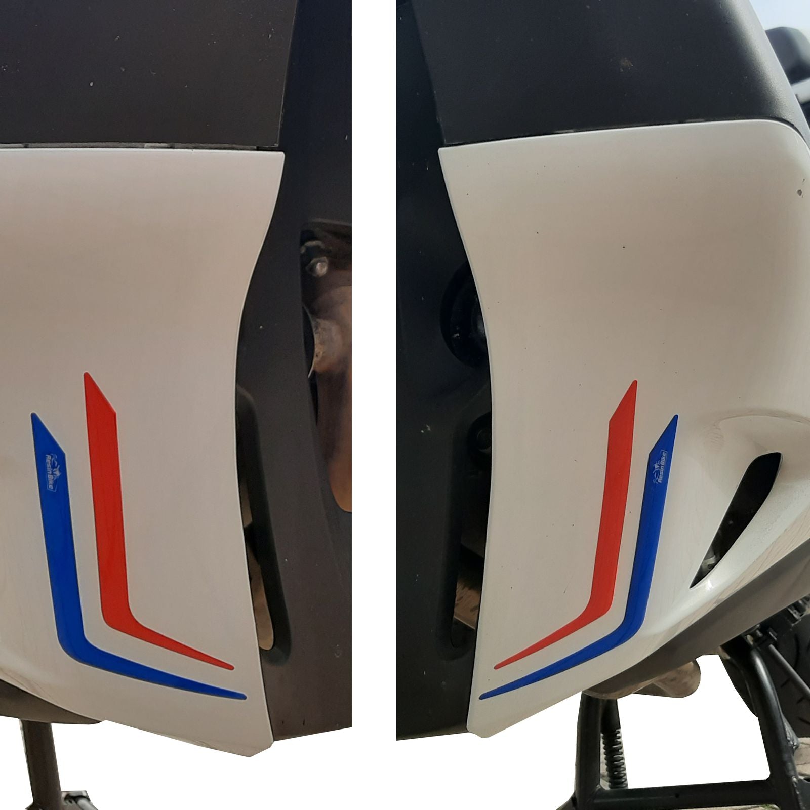 Resin Bike 3D Motorcycle Stickers - Front Fender | Honda NC 700 D Integra 2011>2013 RB-B99160O0 -   Pyramid Motorcycle Accessories