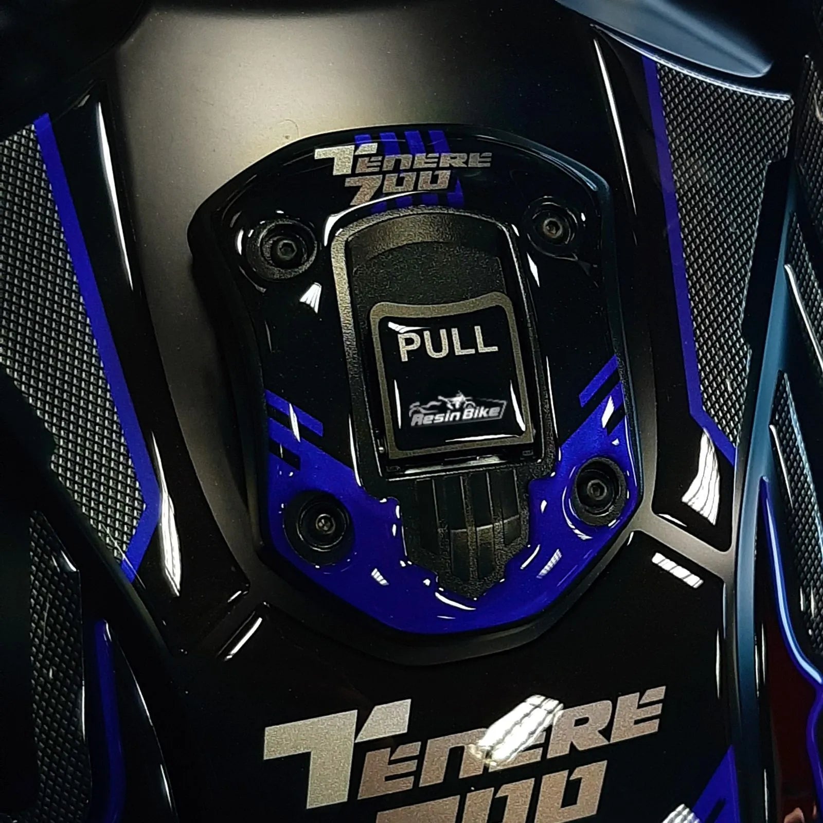 Resin Bike 3D Motorcycle Stickers - Fuel Cap | Yamaha Tenere 700 2019>2020 -   Pyramid Motorcycle Accessories