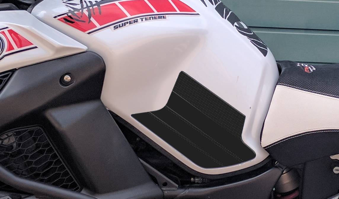 Resin Bike 3D Motorcycle Stickers - Tank Sides| Yamaha XT 1200 Z Super Tenere 2010>2020 -   Pyramid Motorcycle Accessories