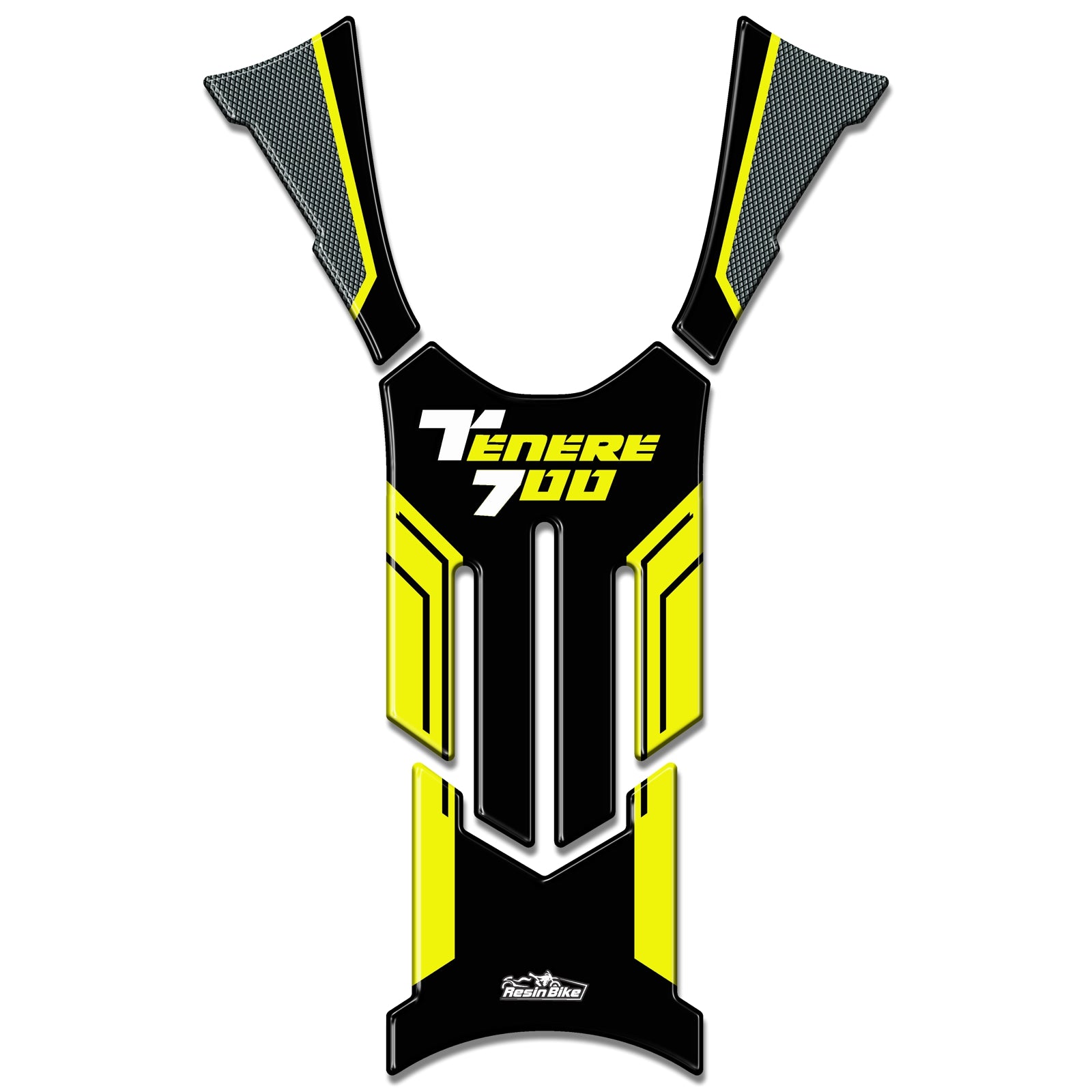 Resin Bike 3D Motorcycle Stickers - Tank Pad | Yamaha Tenere 700 2019>2020 RB-B35492M2 -   Pyramid Motorcycle Accessories