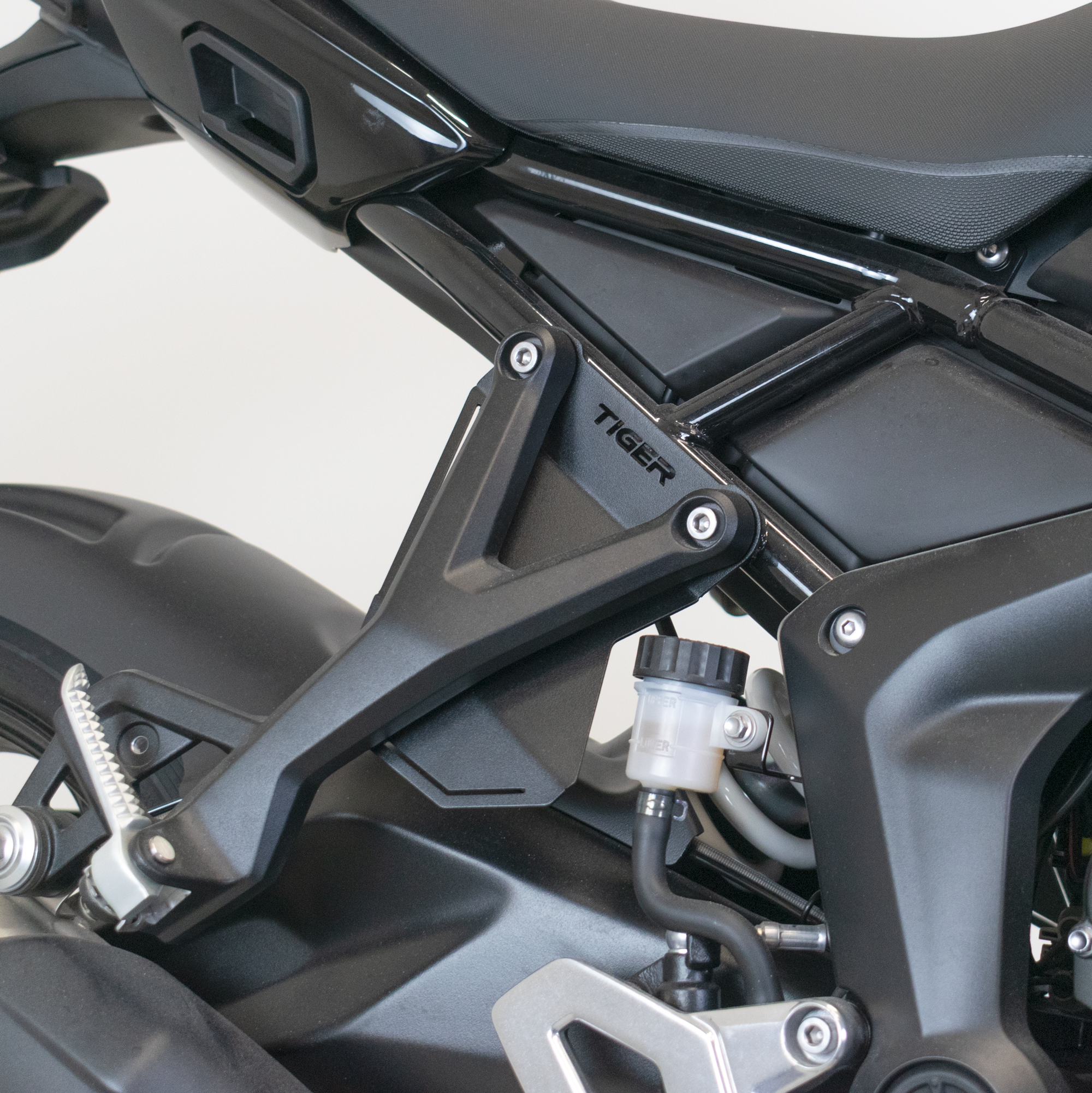 Pyramid Infill Panels | Matte Black | Triumph Tiger Sport 800 2025>Current -   Pyramid Motorcycle Accessories