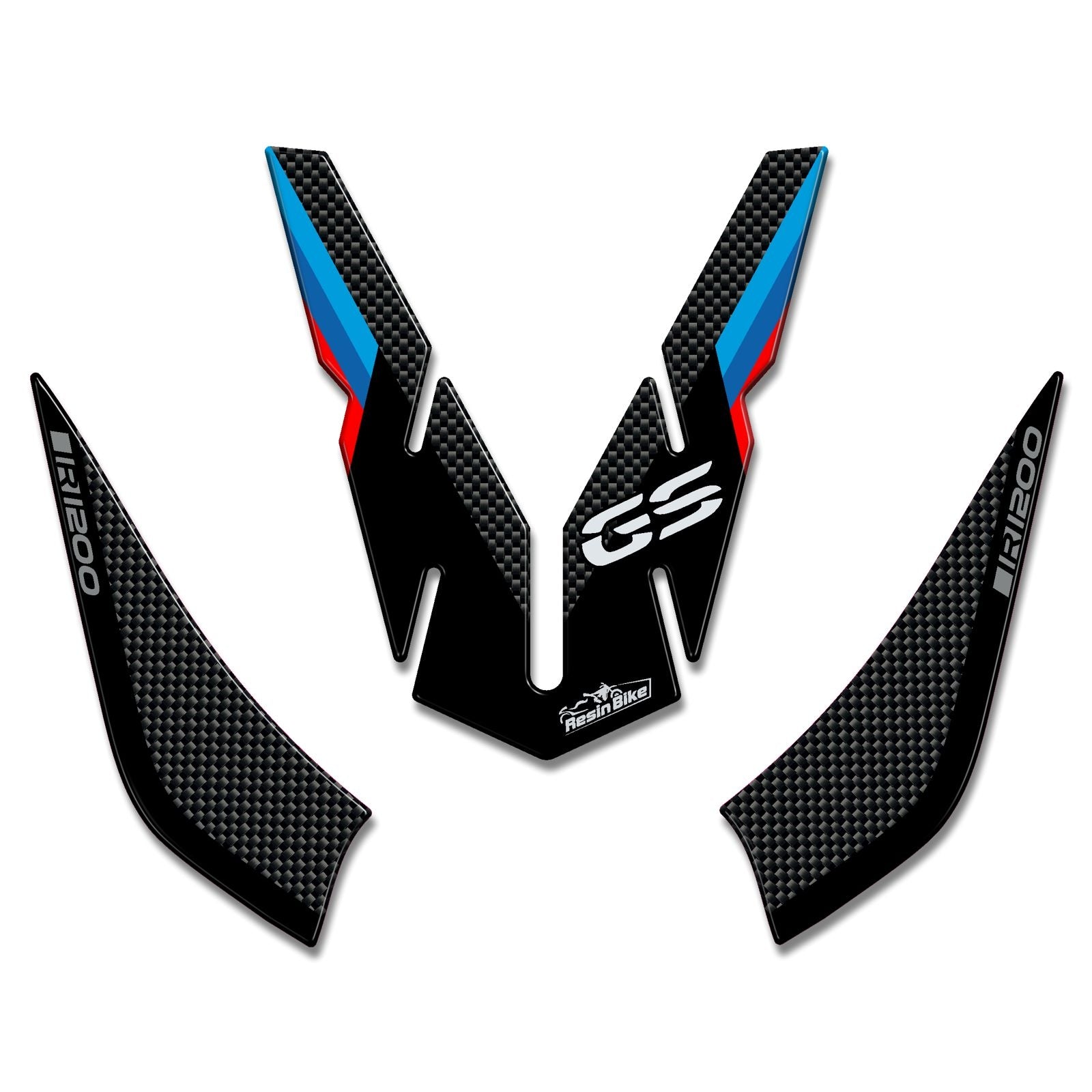 Resin Bike 3D Motorcycle Stickers - Beak | BMW R 1200 GS 2008>2012 RB-B7149411 -   Pyramid Motorcycle Accessories