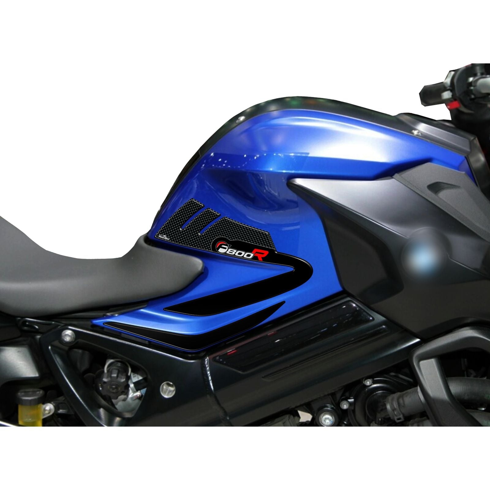 Resin Bike 3D Motorcycle Stickers - Tank Sides | BMW F 800 R 2017>2020 -   Pyramid Motorcycle Accessories