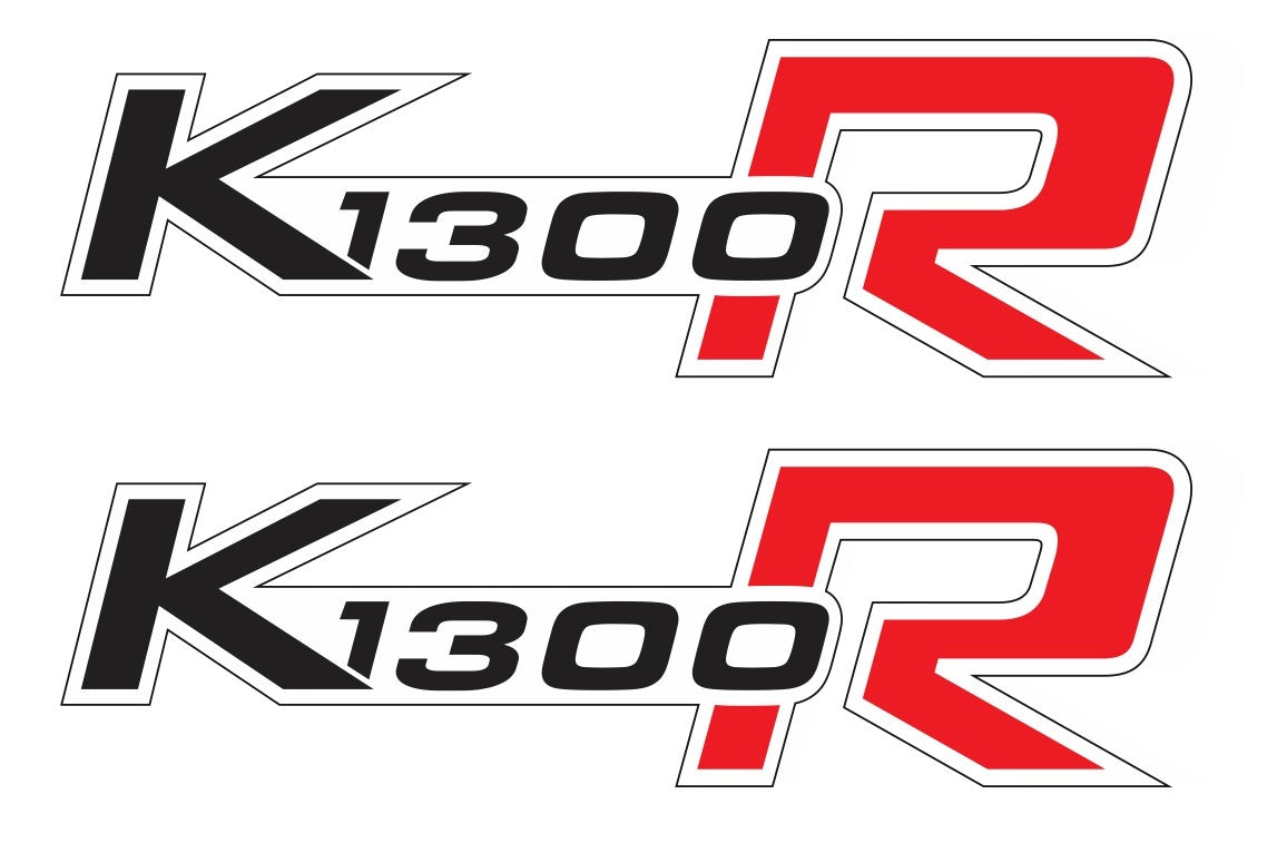 Resin Bike 3D Motorcycle Stickers - Lettering | BMW K 1300 R 2010>2012 -   Pyramid Motorcycle Accessories