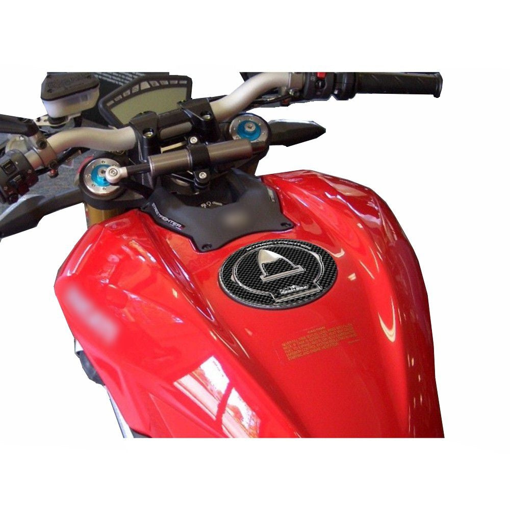 Resin Bike 3D Motorcycle Stickers - Fuel Cap | Ducati Streetfighter V4 / V4 S 2020>2026 -   Pyramid Motorcycle Accessories