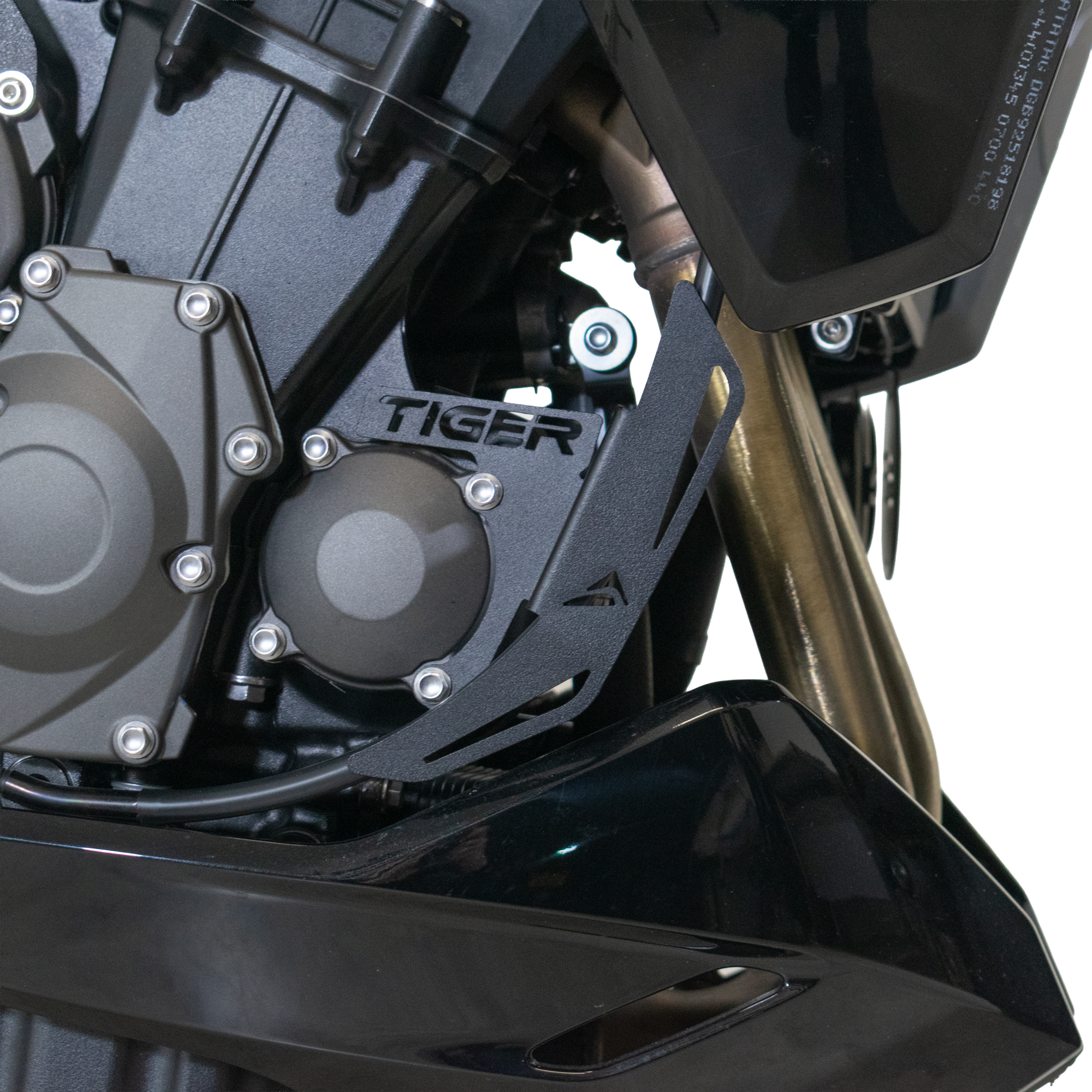 Pyramid Clutch Cable Cover | Matte Black | Triumph Tiger Sport 660 2022>Current -   Pyramid Motorcycle Accessories