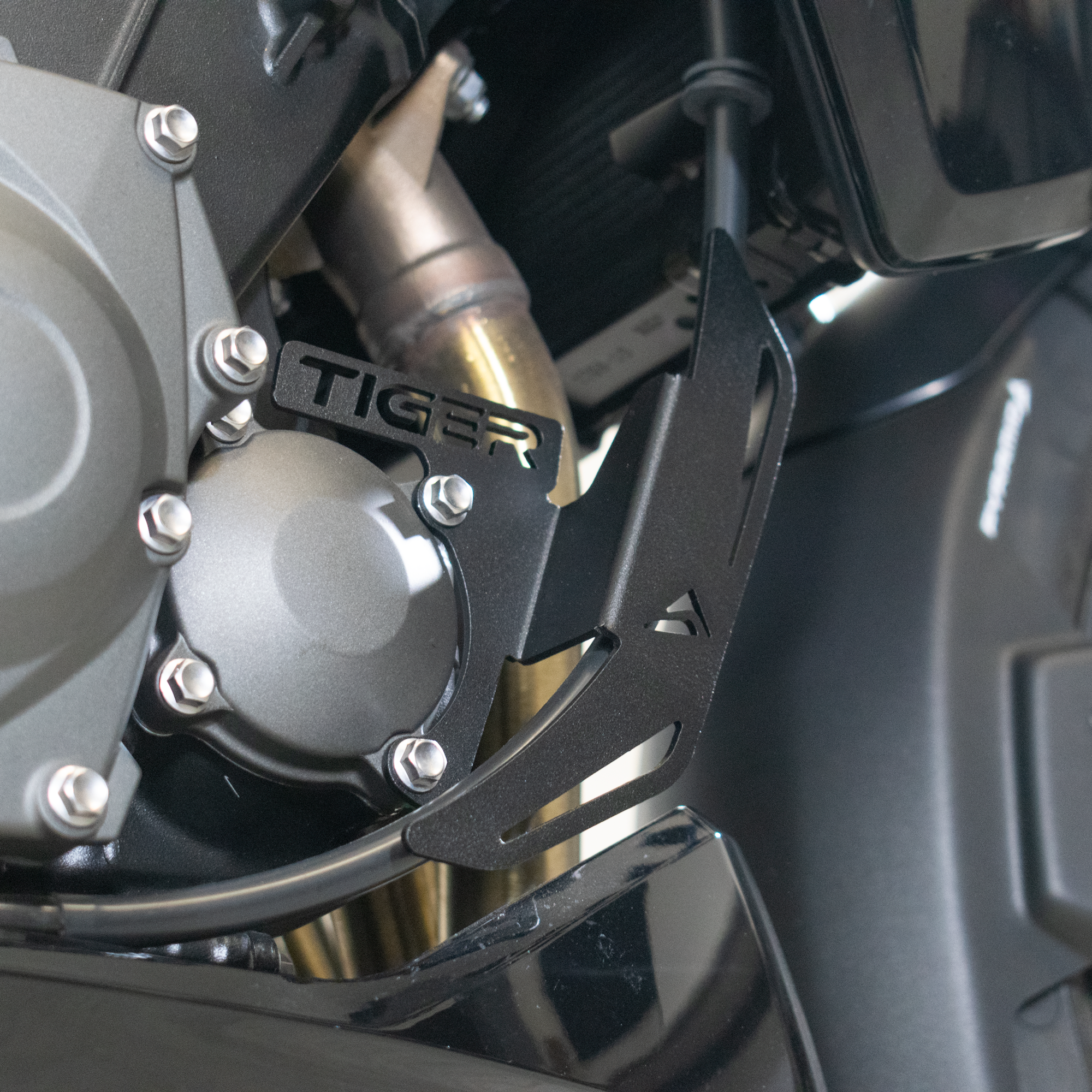 Pyramid Clutch Cable Cover | Matte Black | Triumph Tiger Sport 660 2022>Current -   Pyramid Motorcycle Accessories