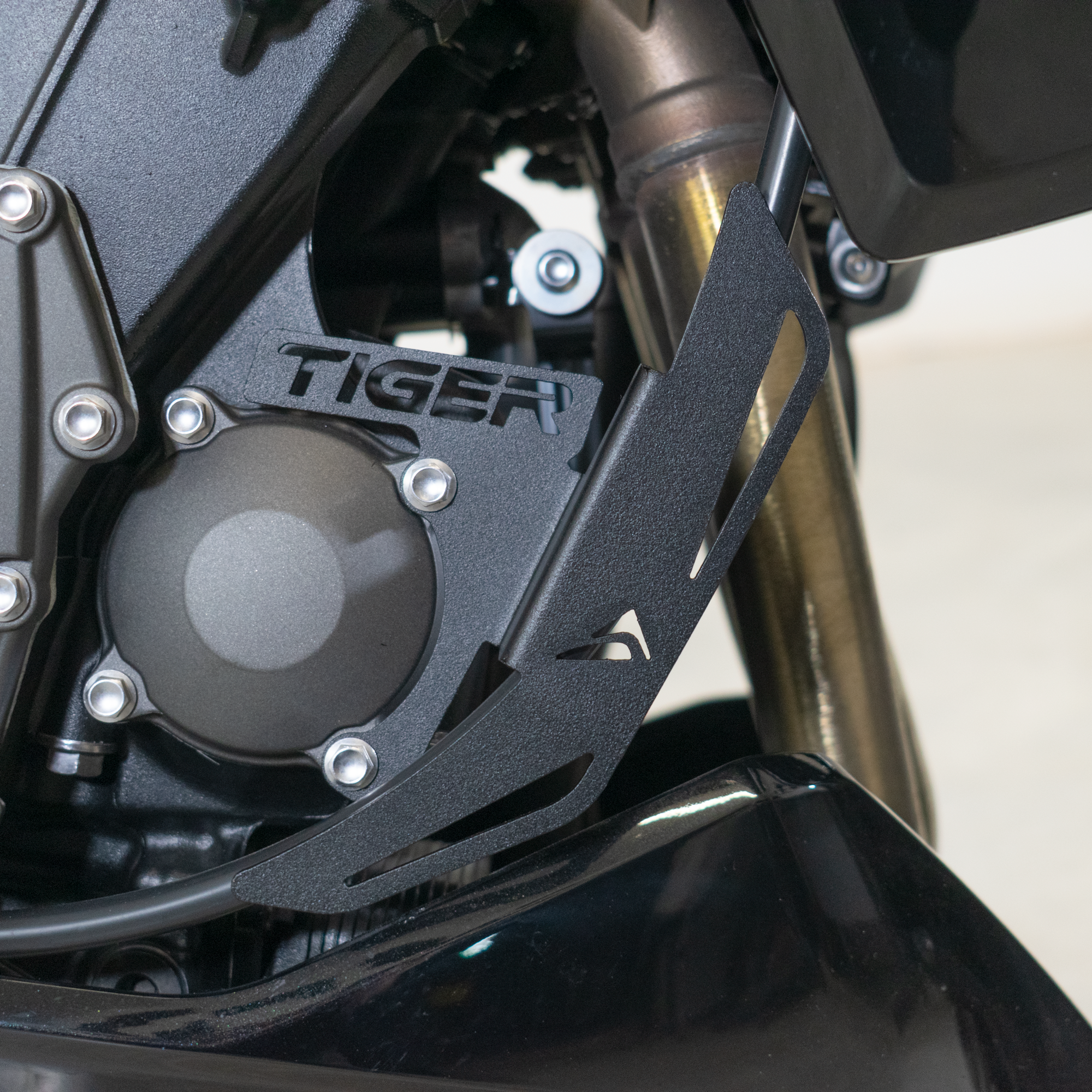Pyramid Clutch Cable Cover | Matte Black | Triumph Tiger Sport 660 2022>Current -   Pyramid Motorcycle Accessories