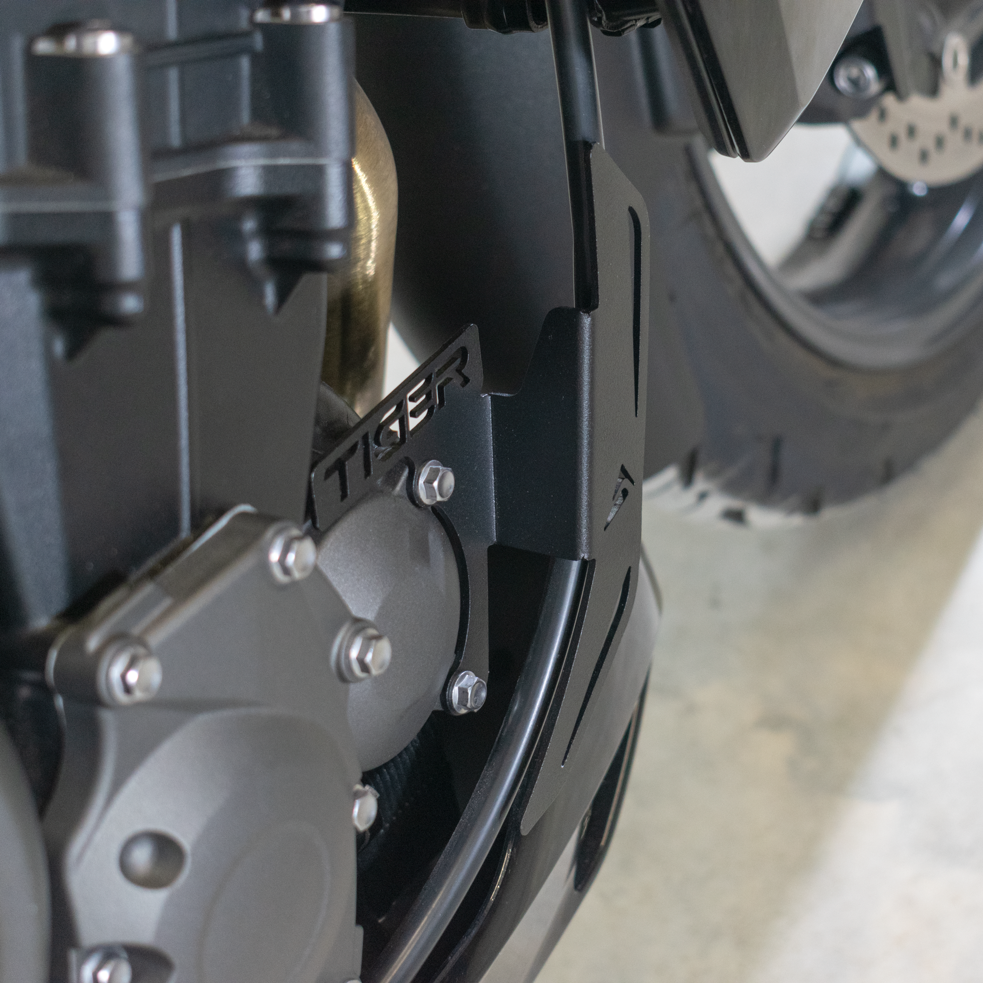 Pyramid Clutch Cable Cover | Matte Black | Triumph Tiger Sport 660 2022>Current -   Pyramid Motorcycle Accessories
