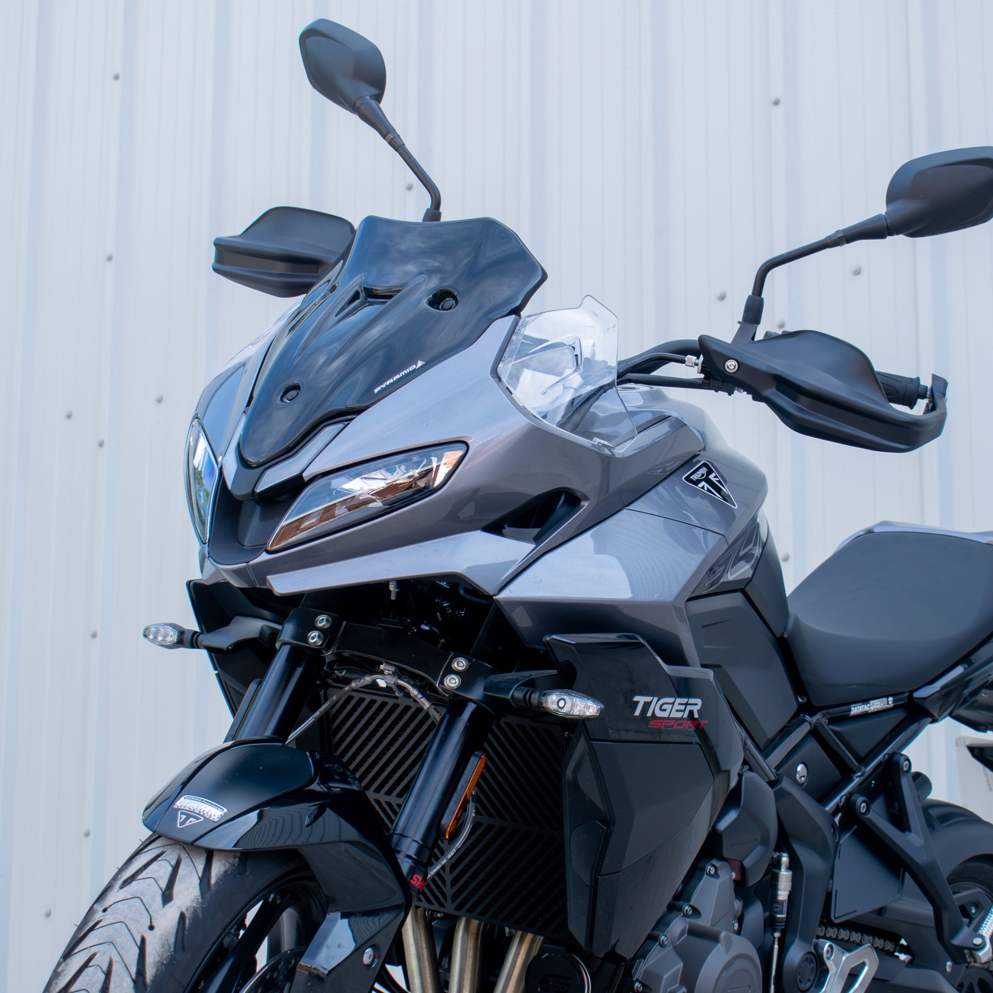 Pyramid Fly Screen | Sapphire Black | Triumph Tiger Sport 800 2025>Current -   Pyramid Motorcycle Accessories