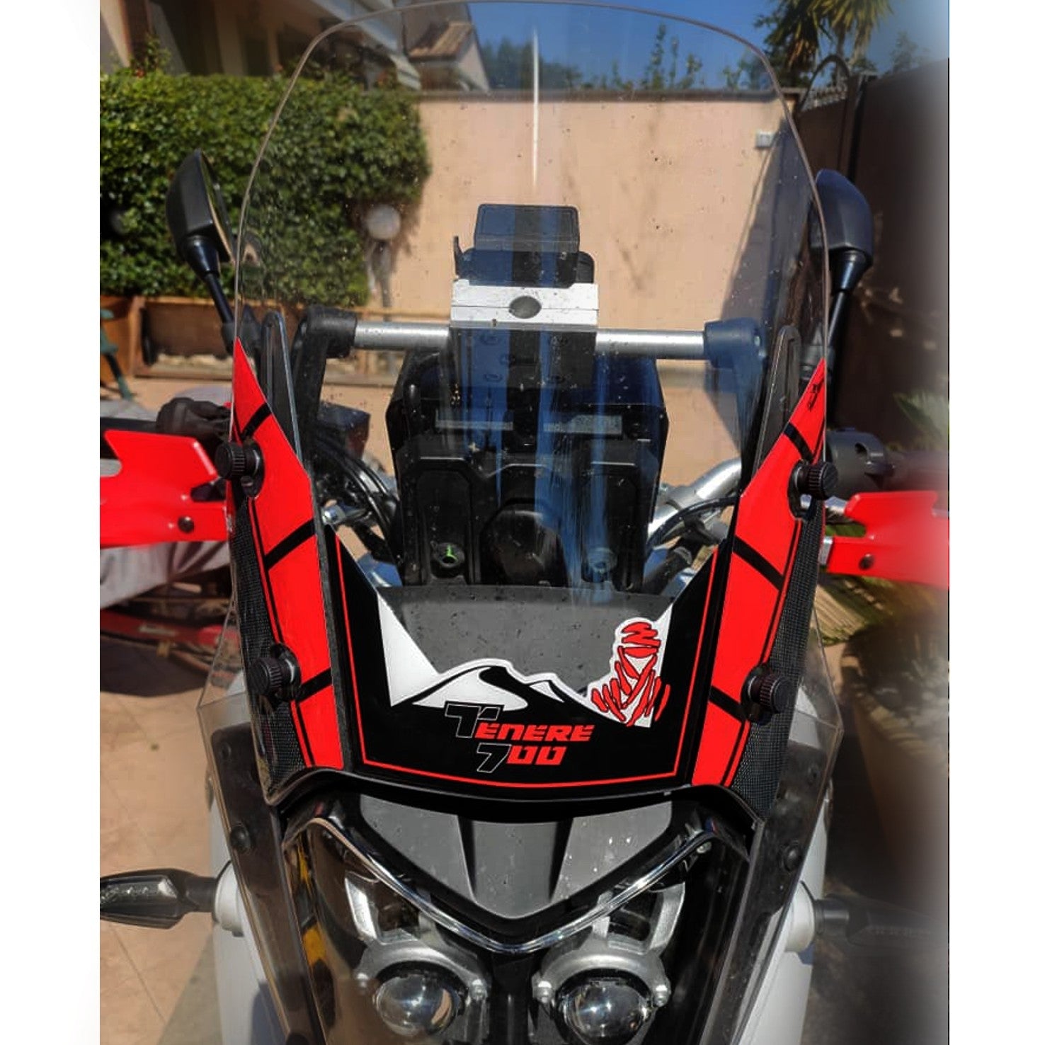 Resin Bike 3D Motorcycle Stickers - Windshield | Yamaha Tenere 700 2019>2020 RB-B41343N0 -   Pyramid Motorcycle Accessories