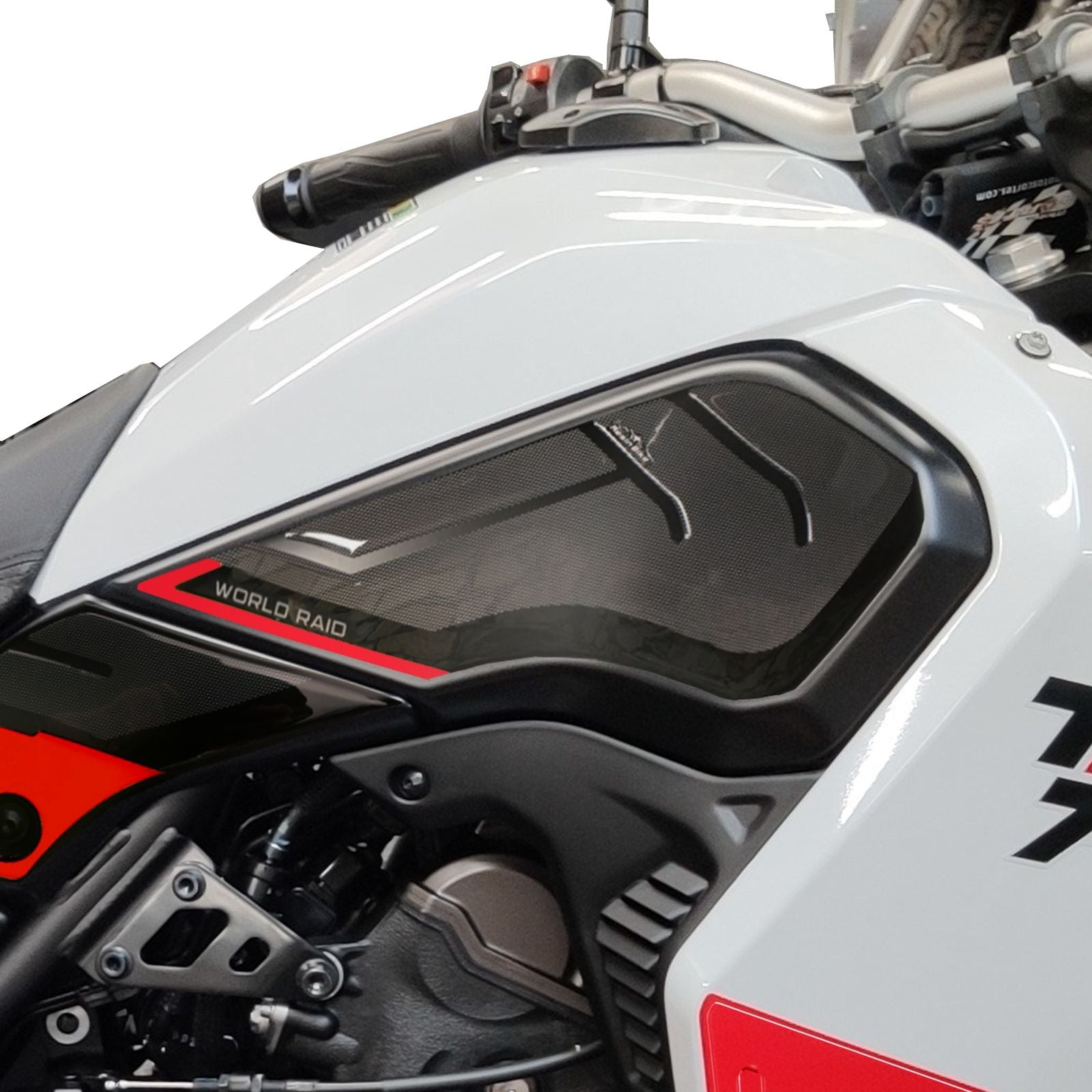 Resin Bike 3D Motorcycle Stickers - Tank Sides | Yamaha Tenere 700 2020>Current -   Pyramid Motorcycle Accessories