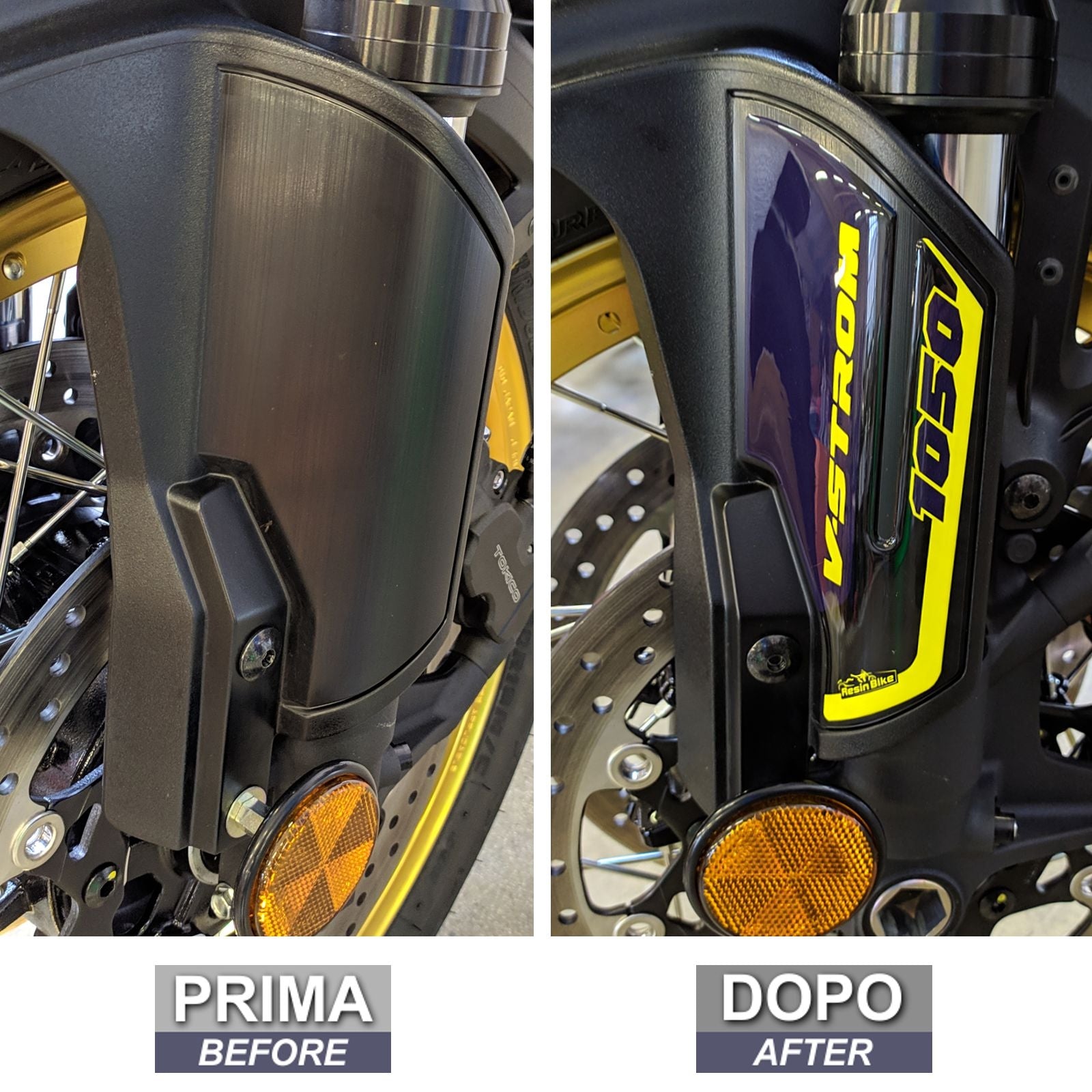 Resin Bike 3D Motorcycle Stickers - Side Panels | Suzuki V-Strom 1050 / 1050XT 2020>2023 RB-1000138700000 -   Pyramid Motorcycle Accessories