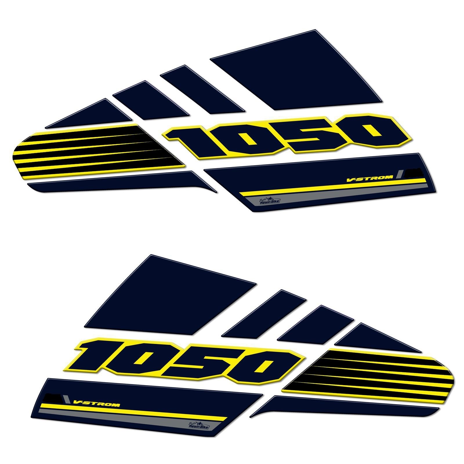 Resin Bike 3D Motorcycle Stickers - Tank Sides | Suzuki V-Strom 1050 / 1050XT 2020>2023 RB-1000138800007 -   Pyramid Motorcycle Accessories