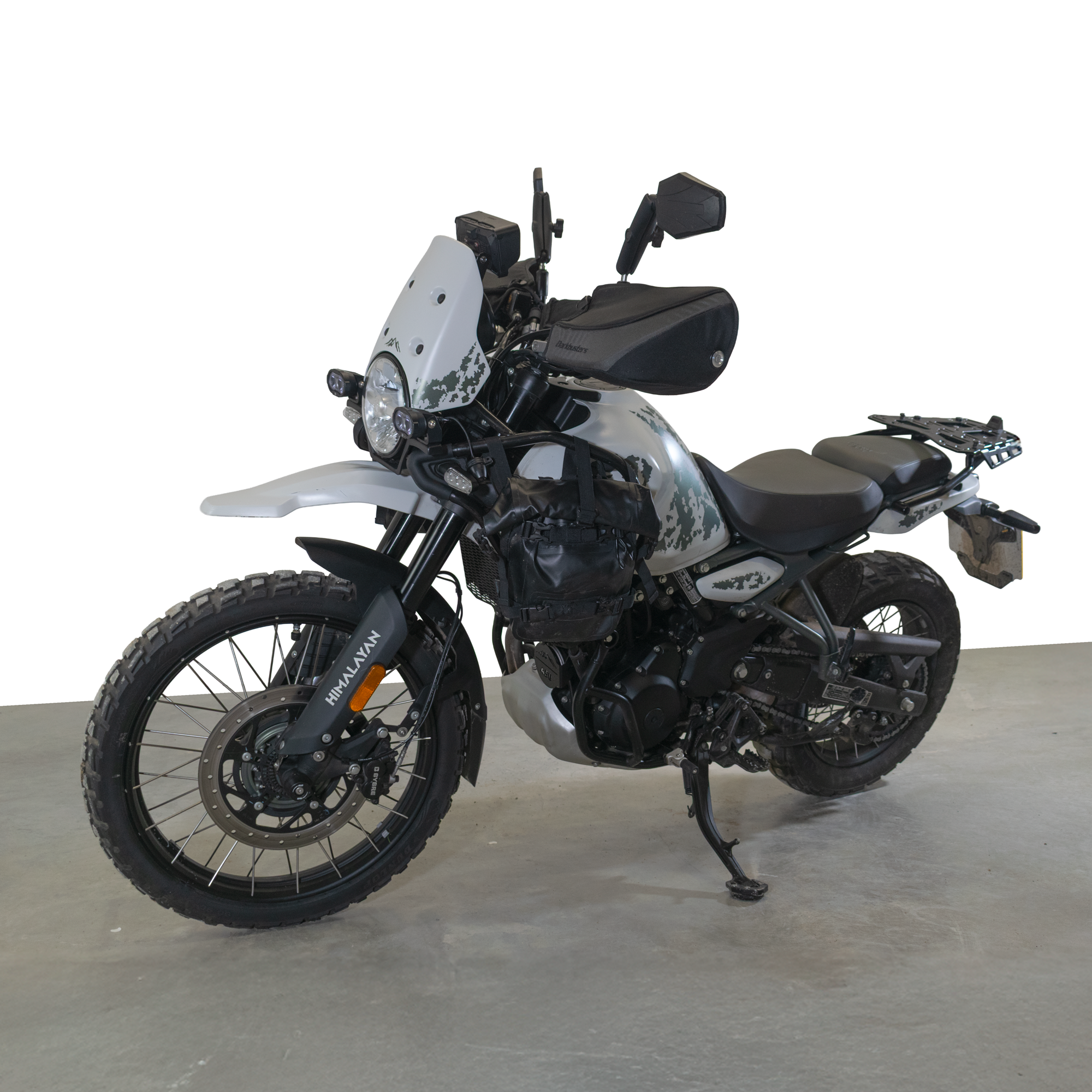 Pyramid Fly Screen | Kamet White | Royal Enfield Himalayan 450 2024>Current -   Pyramid Motorcycle Accessories