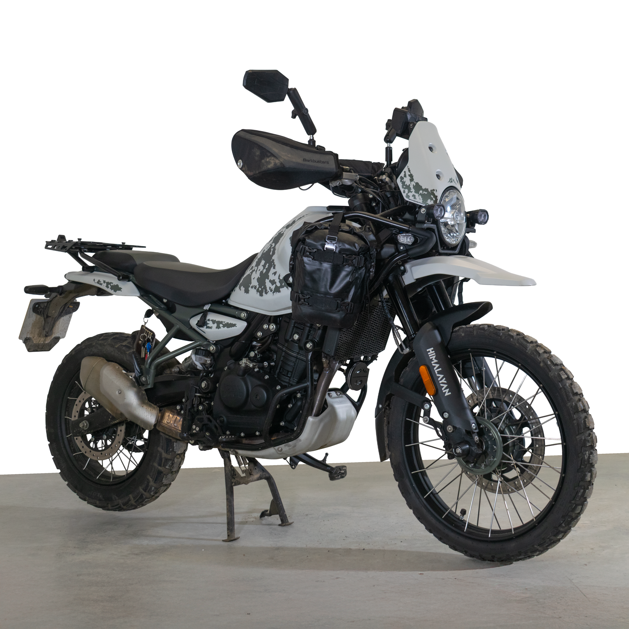 Pyramid Fly Screen | Kamet White | Royal Enfield Himalayan 450 2024>Current -   Pyramid Motorcycle Accessories