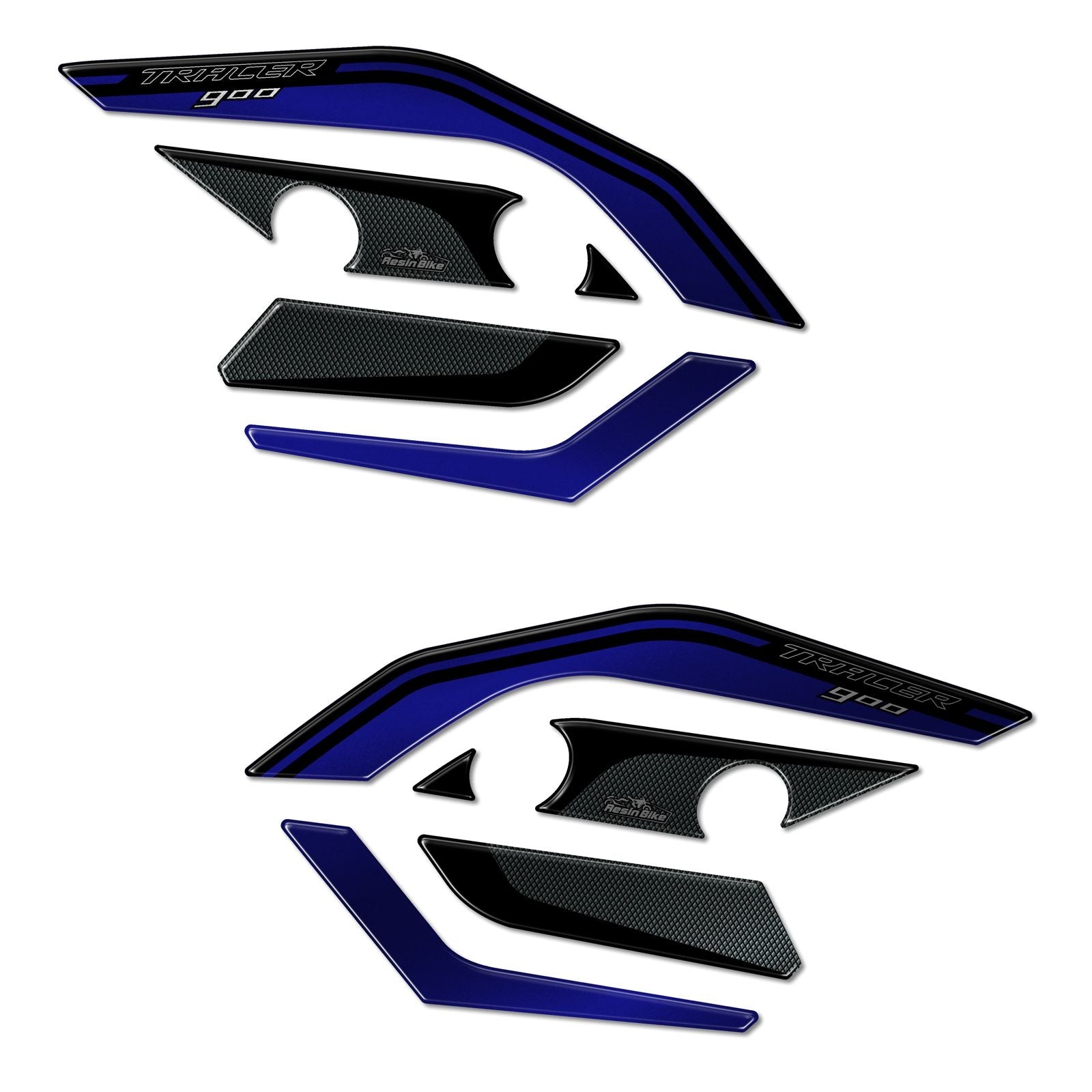 Resin Bike 3D Motorcycle Stickers - Handguards | Yamaha Tracer 900 2015>2017 RB-1000139500005 -   Pyramid Motorcycle Accessories