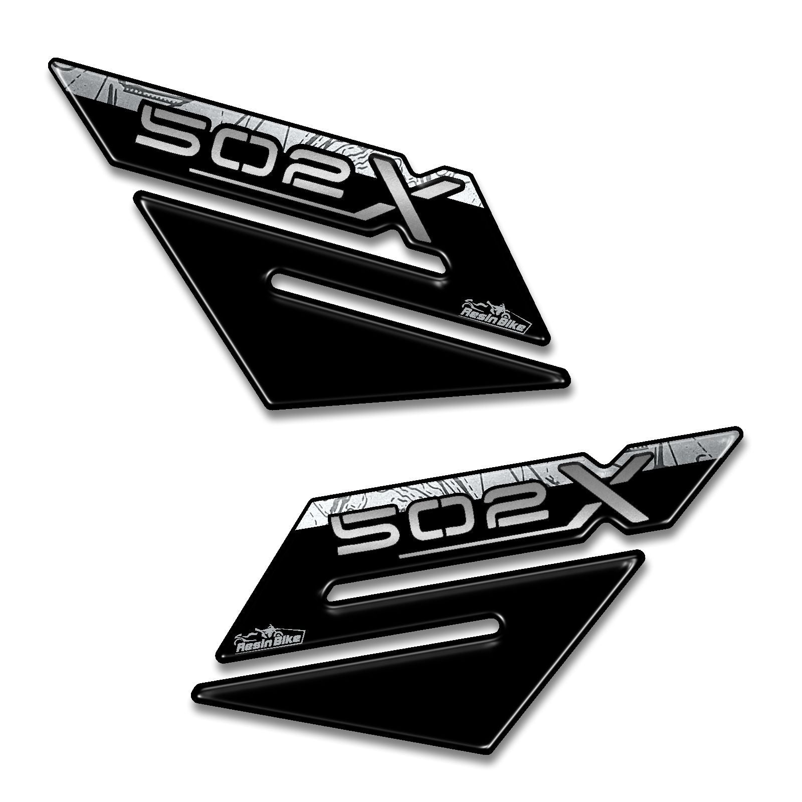 Resin Bike 3D Motorcycle Stickers - Tank Sides | Benelli TRK 502 X 2020>2026 RB-1000142800000 -   Pyramid Motorcycle Accessories
