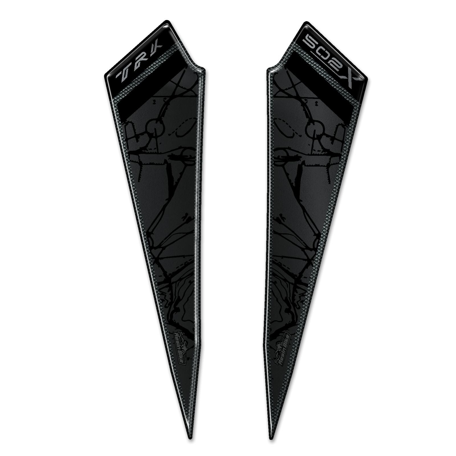 Resin Bike 3D Motorcycle Stickers - Tank Pad | Benelli TRK 502 X 2020>2026 RB-1000142700003 -   Pyramid Motorcycle Accessories