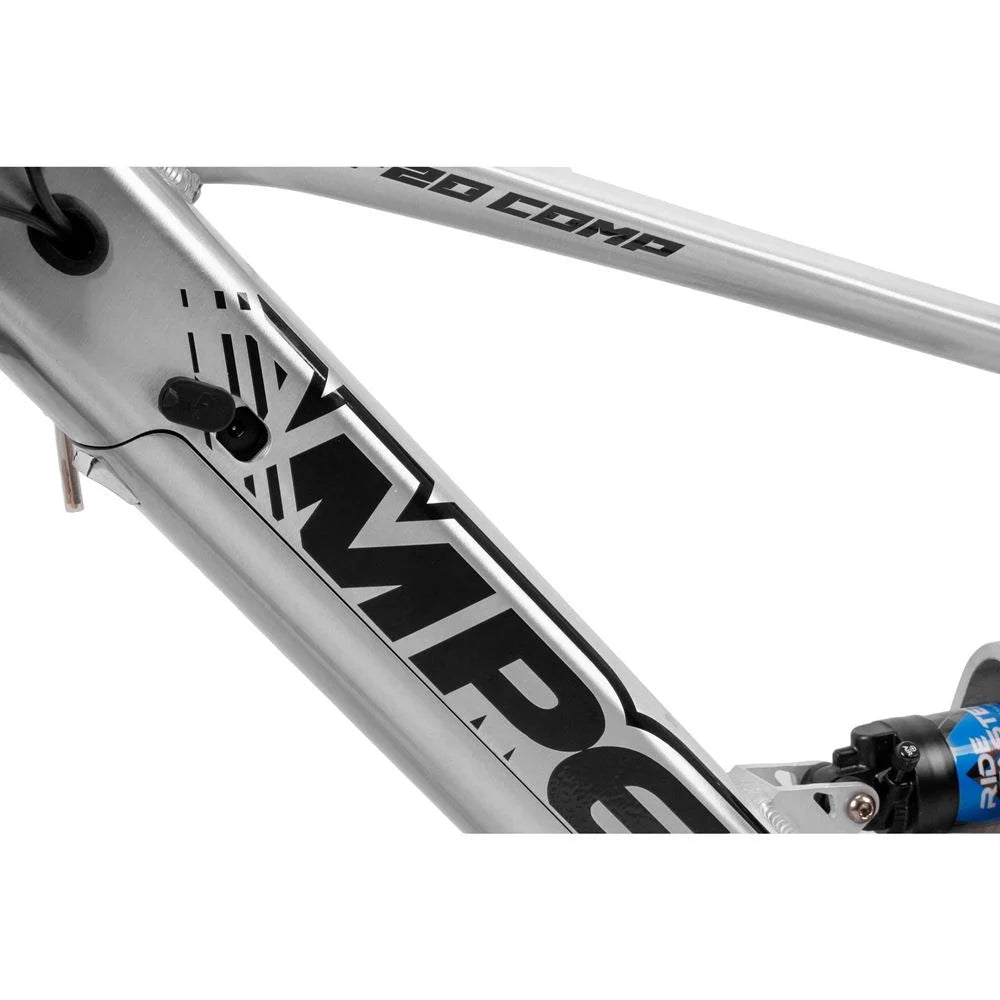 Amped A20 Comp Kids Electric Bike - Silver -   Pyramid Motorcycle Accessories