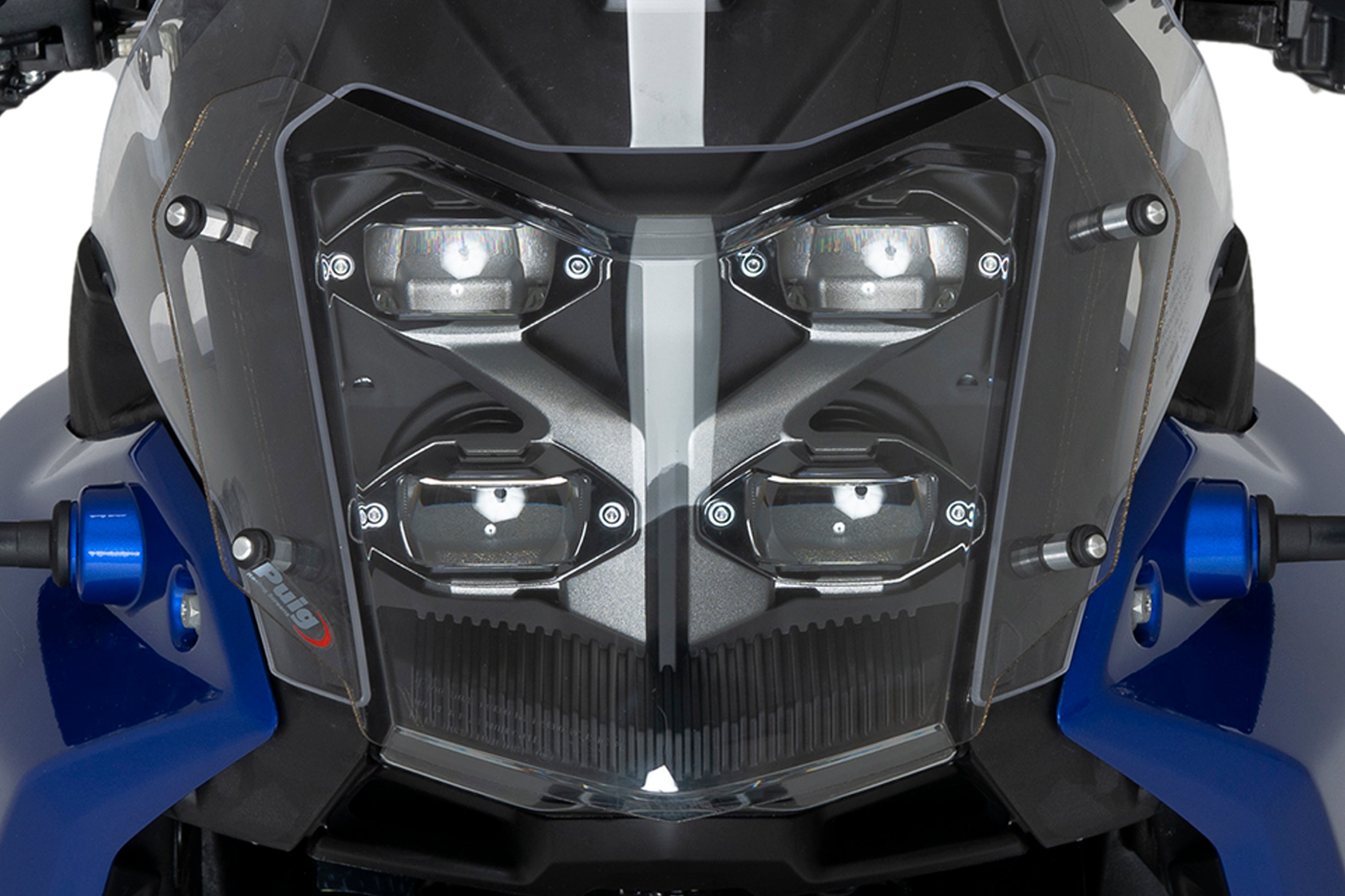 Puig Headlight Guard | Clear | Yamaha Tenere 700 2025>Current -   Pyramid Motorcycle Accessories