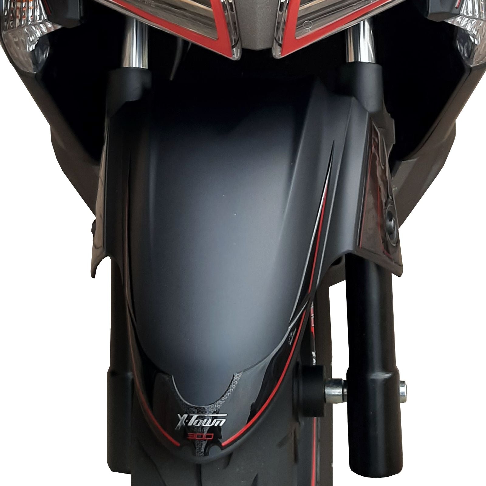 Resin Bike 3D Motorcycle Stickers - Front Fender | Kymco X-Town 300i 2020>Current -   Pyramid Motorcycle Accessories