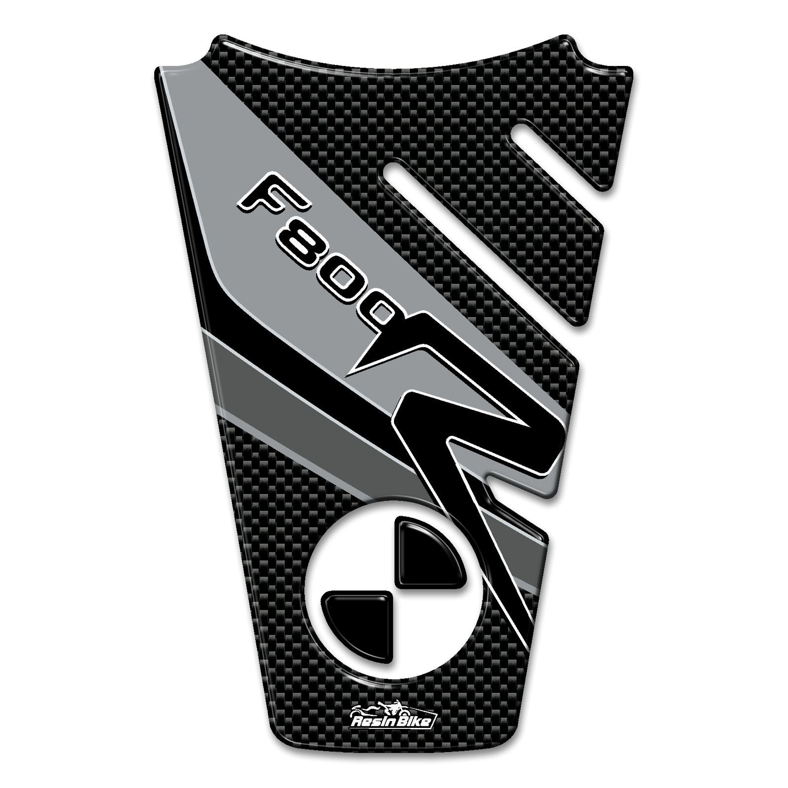 Resin Bike 3D Motorcycle Stickers - Tank Pad | BMW F 800 R 2017>2020 -   Pyramid Motorcycle Accessories
