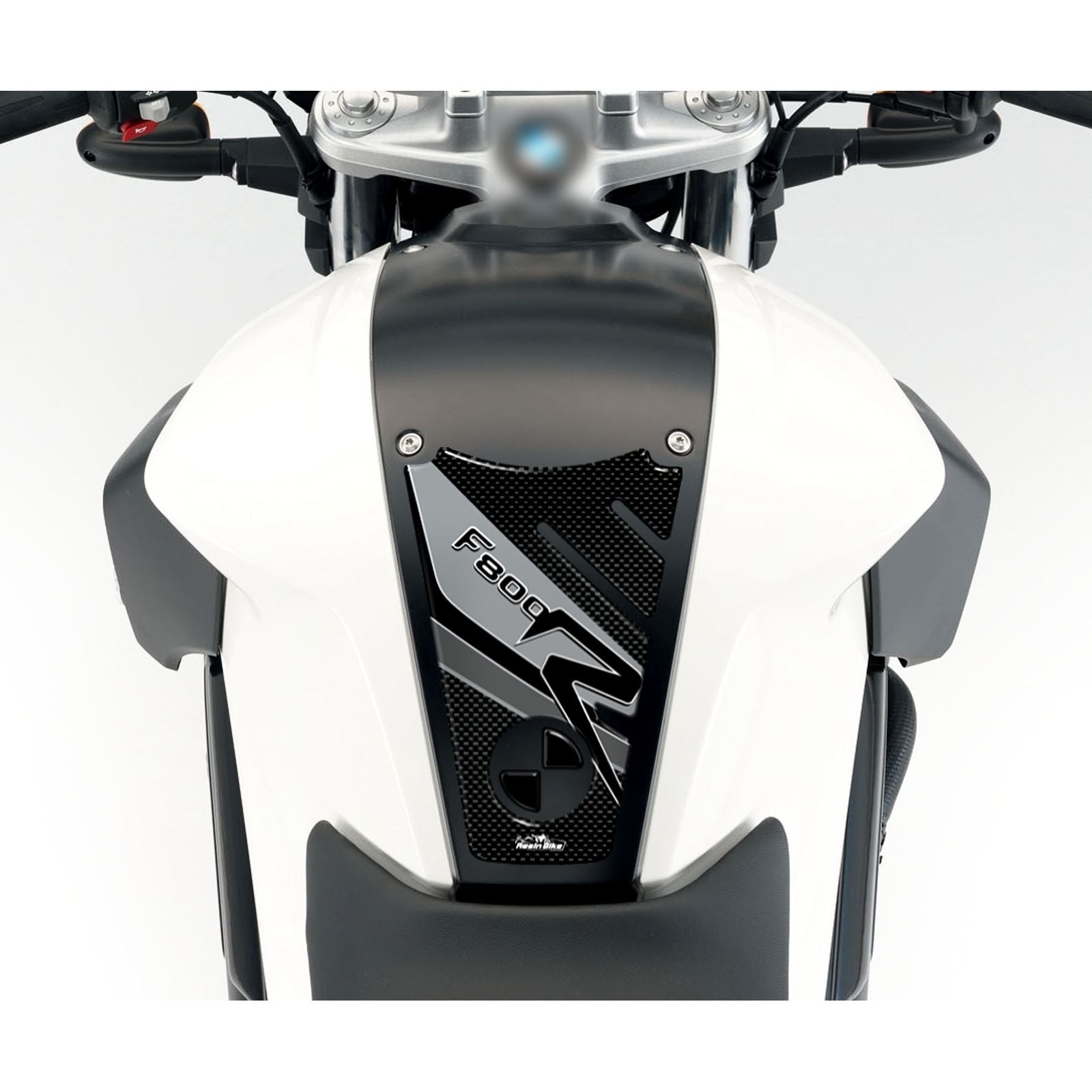 Resin Bike 3D Motorcycle Stickers - Tank Pad | BMW F 800 R 2017>2020 -   Pyramid Motorcycle Accessories