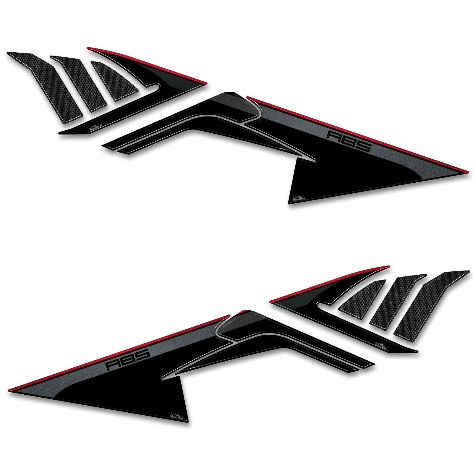 Resin Bike 3D Motorcycle Stickers - Tank Sides | Kymco X-Town 300i 2020>Current RB-1000143700002 -   Pyramid Motorcycle Accessories