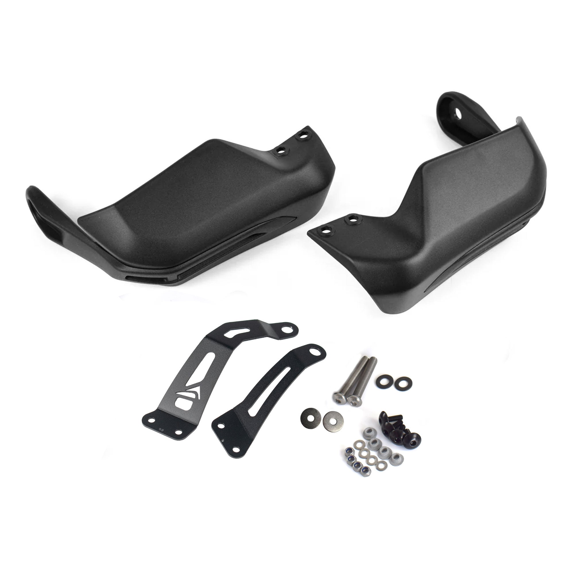 Pyramid Handguards | Matte Black | Kawasaki Versys 650 2015>Current -   Pyramid Motorcycle Accessories