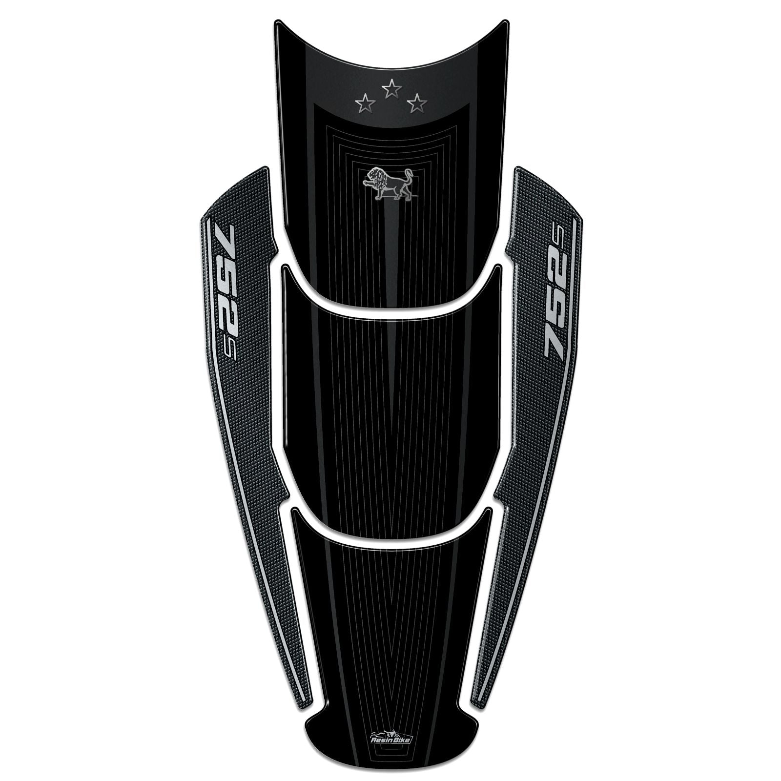 Resin Bike 3D Motorcycle Stickers - Tank Pad | Benelli 752 S 2019>2020 -   Pyramid Motorcycle Accessories