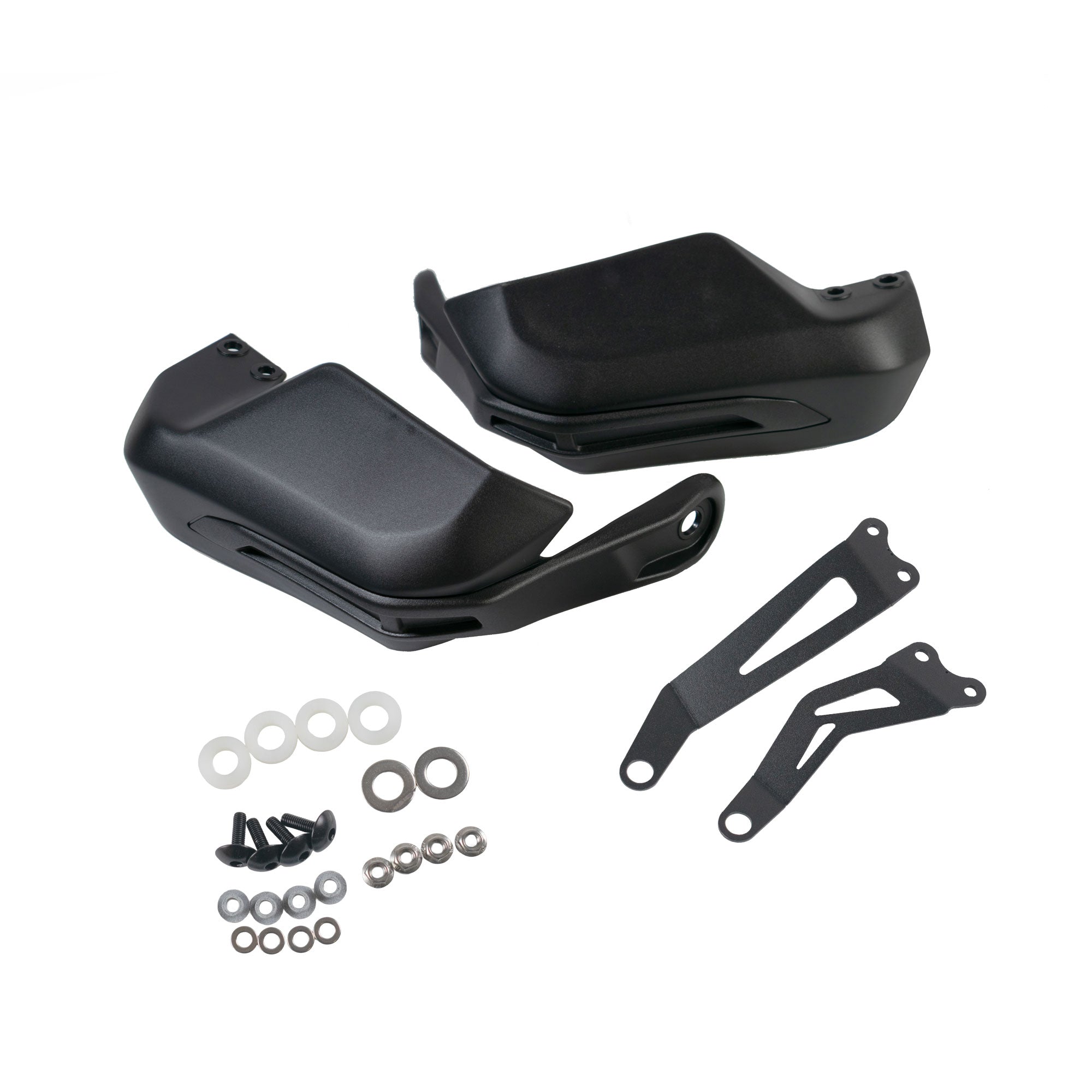 Pyramid Handguards | Matte Black | Kawasaki Versys 650 2015>Current -   Pyramid Motorcycle Accessories