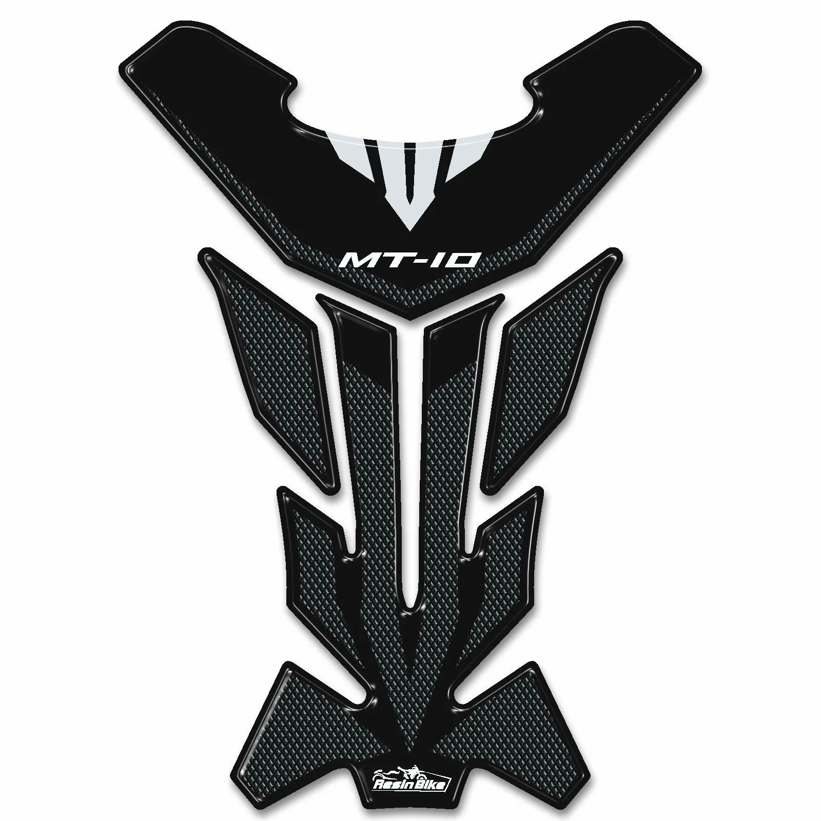 Resin Bike 3D Motorcycle Stickers - Tank Pad | Yamaha MT-10 2016>2020 -   Pyramid Motorcycle Accessories