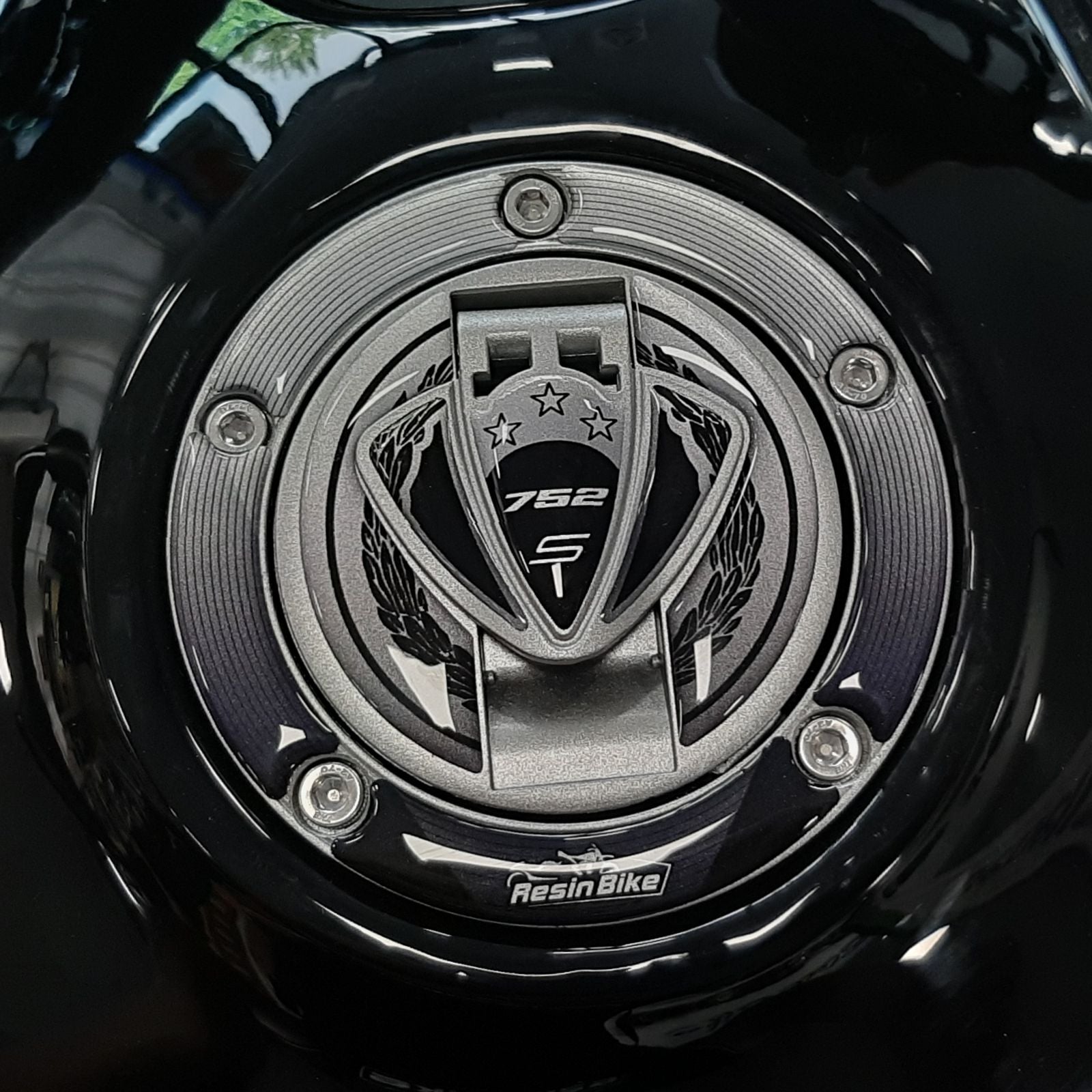 Resin Bike 3D Motorcycle Stickers - Frontal Area | Benelli 752 S 2019>2020 -   Pyramid Motorcycle Accessories